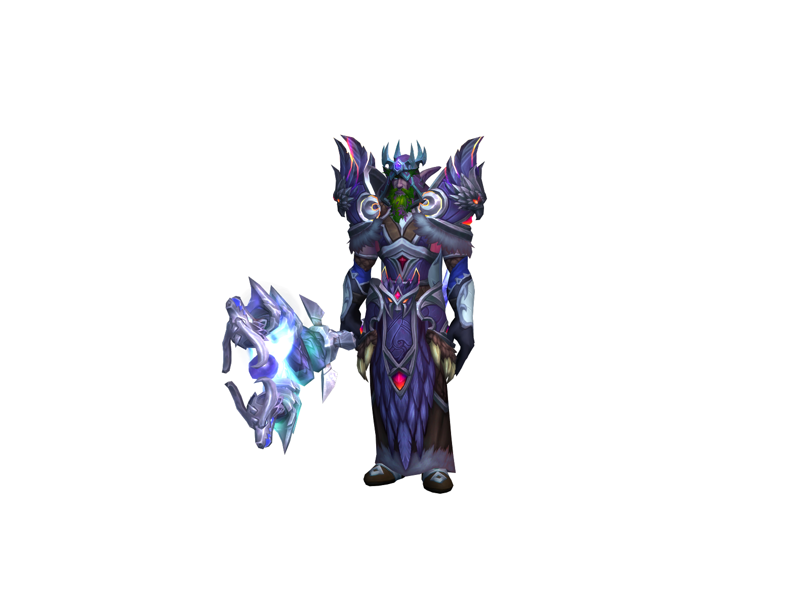 Ddaromen 3D character render