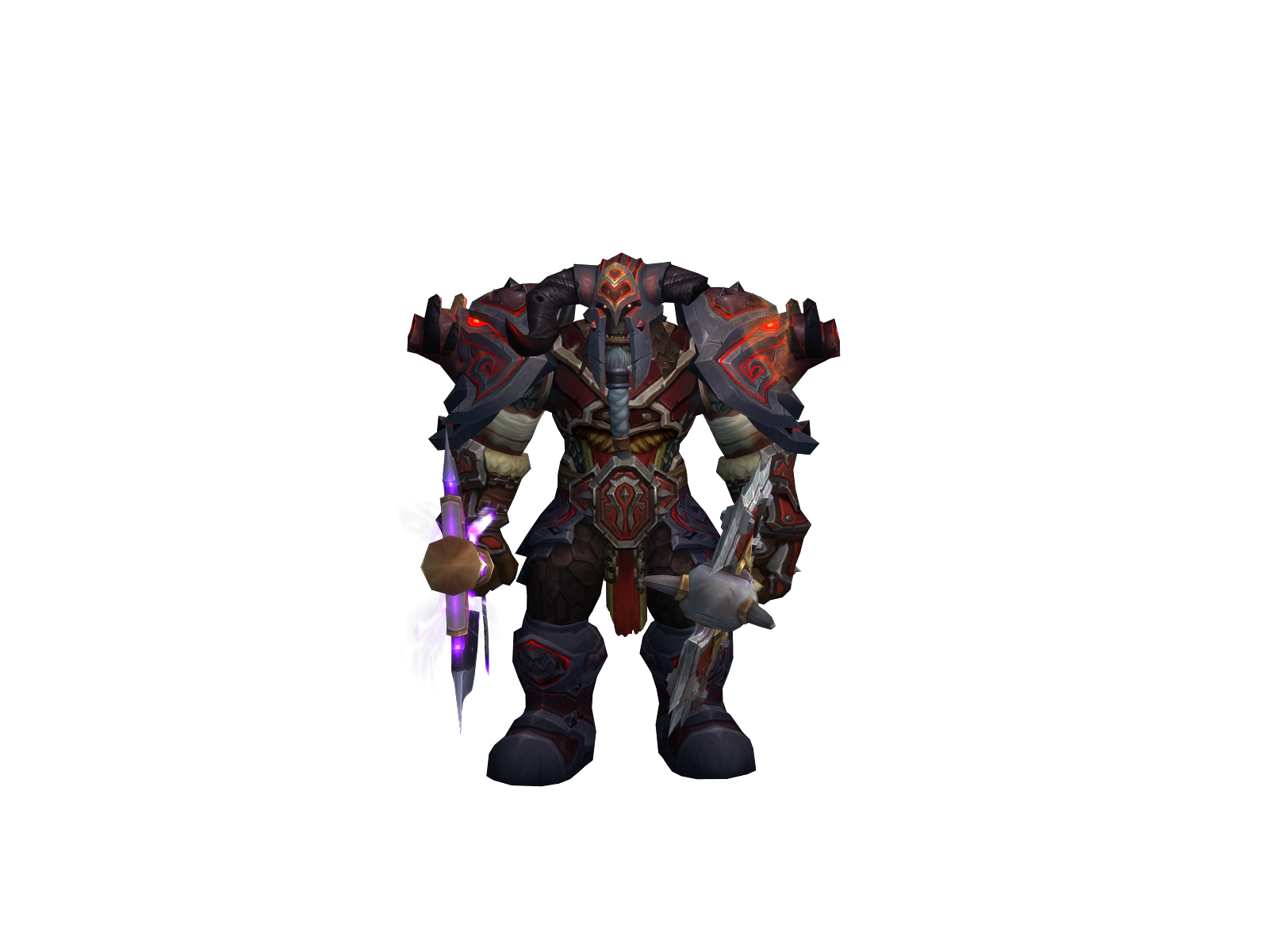 Hål 3D character render