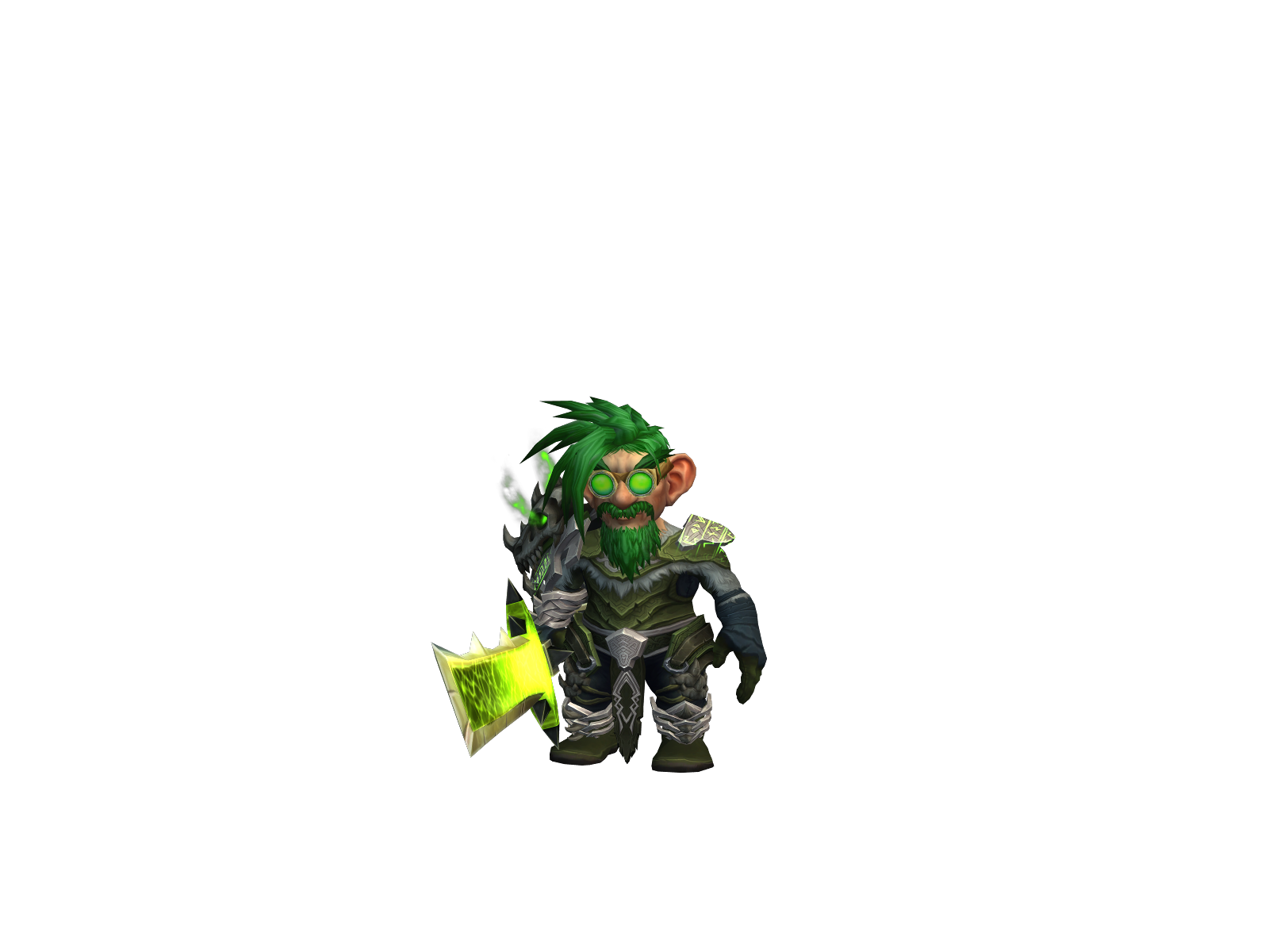 Gûtierrez 3D character render