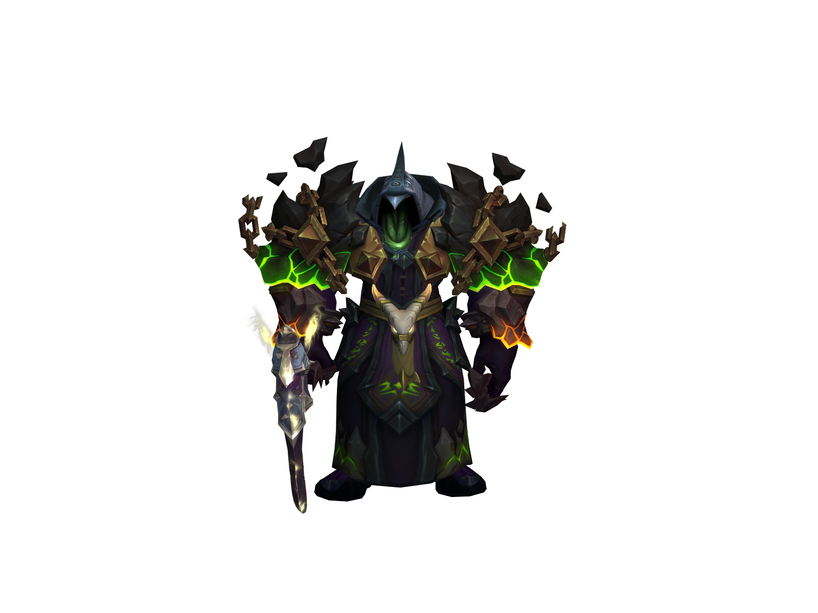 Maolok 3D character render