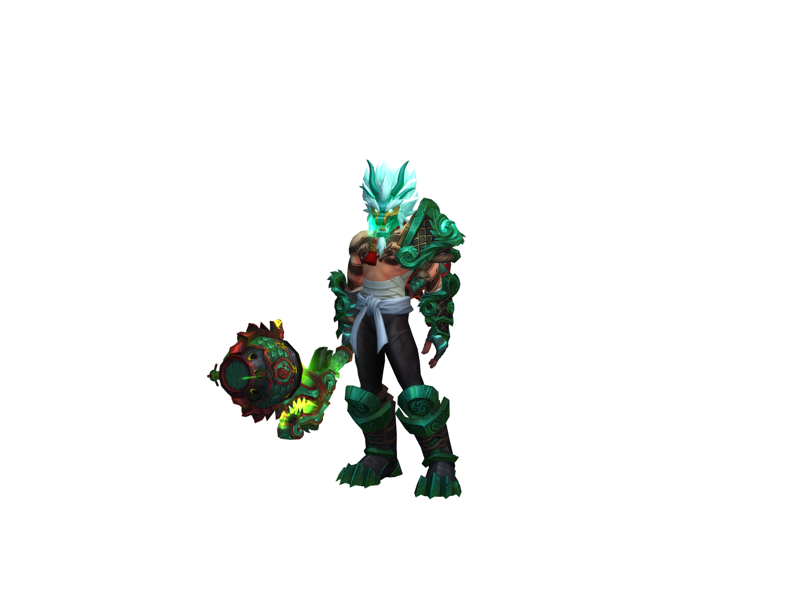 Rorkito 3D character render