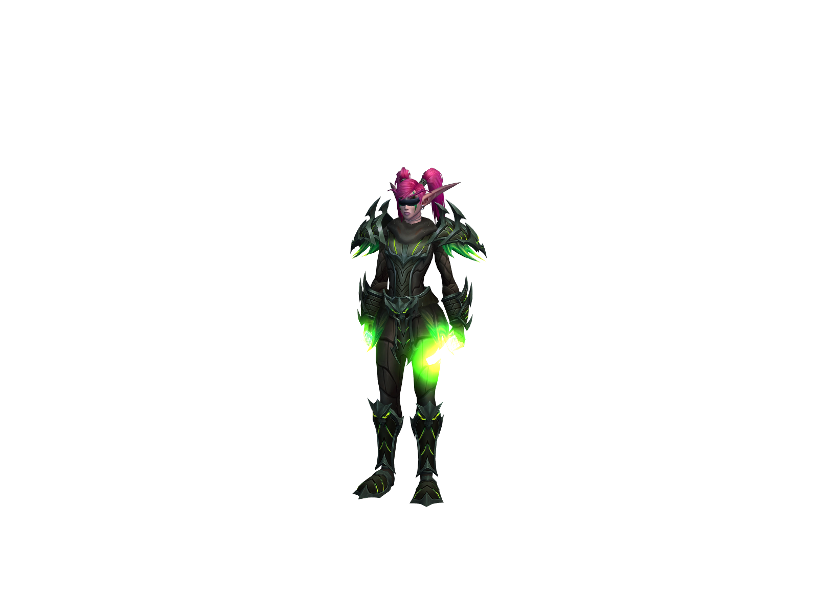 Shadowy 3D character render