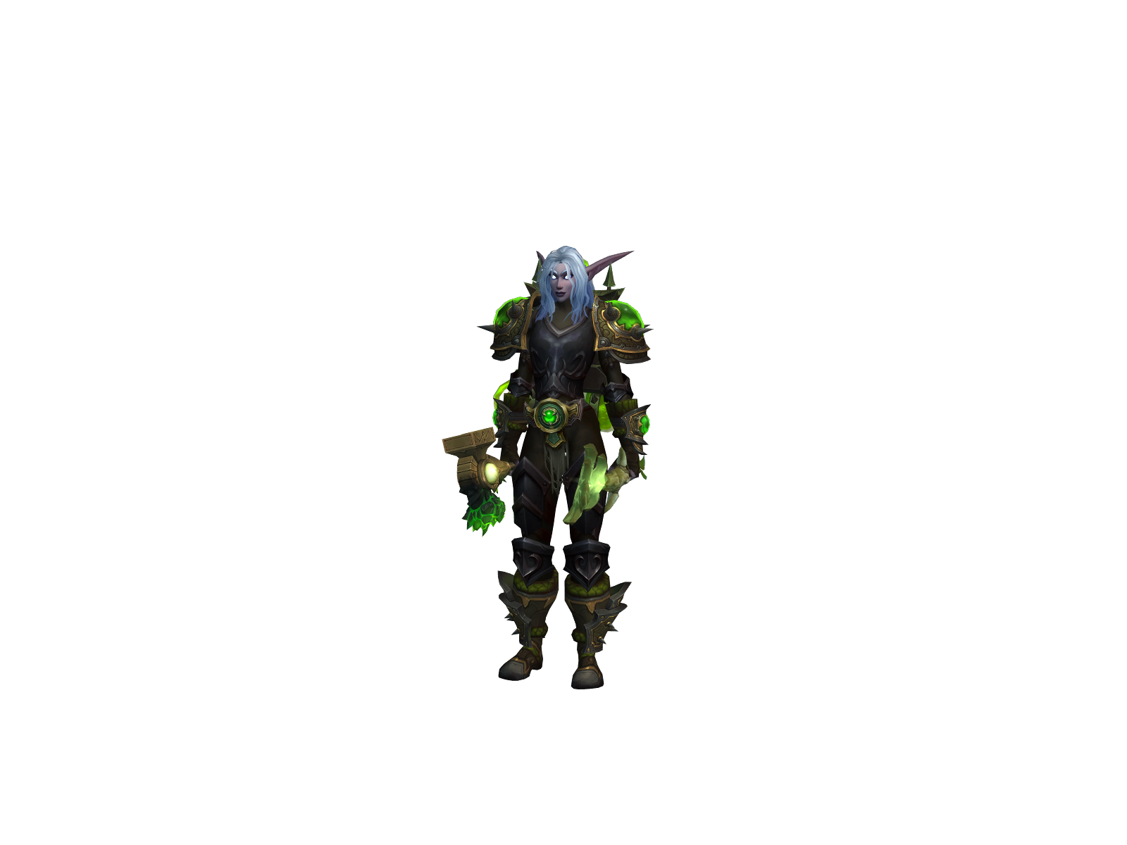 Druchik 3D character render
