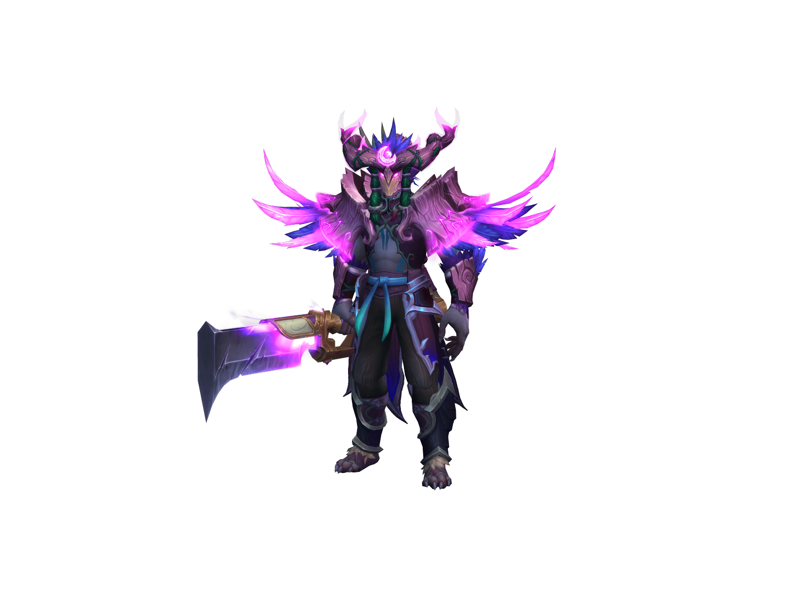 Tharrax 3D character render