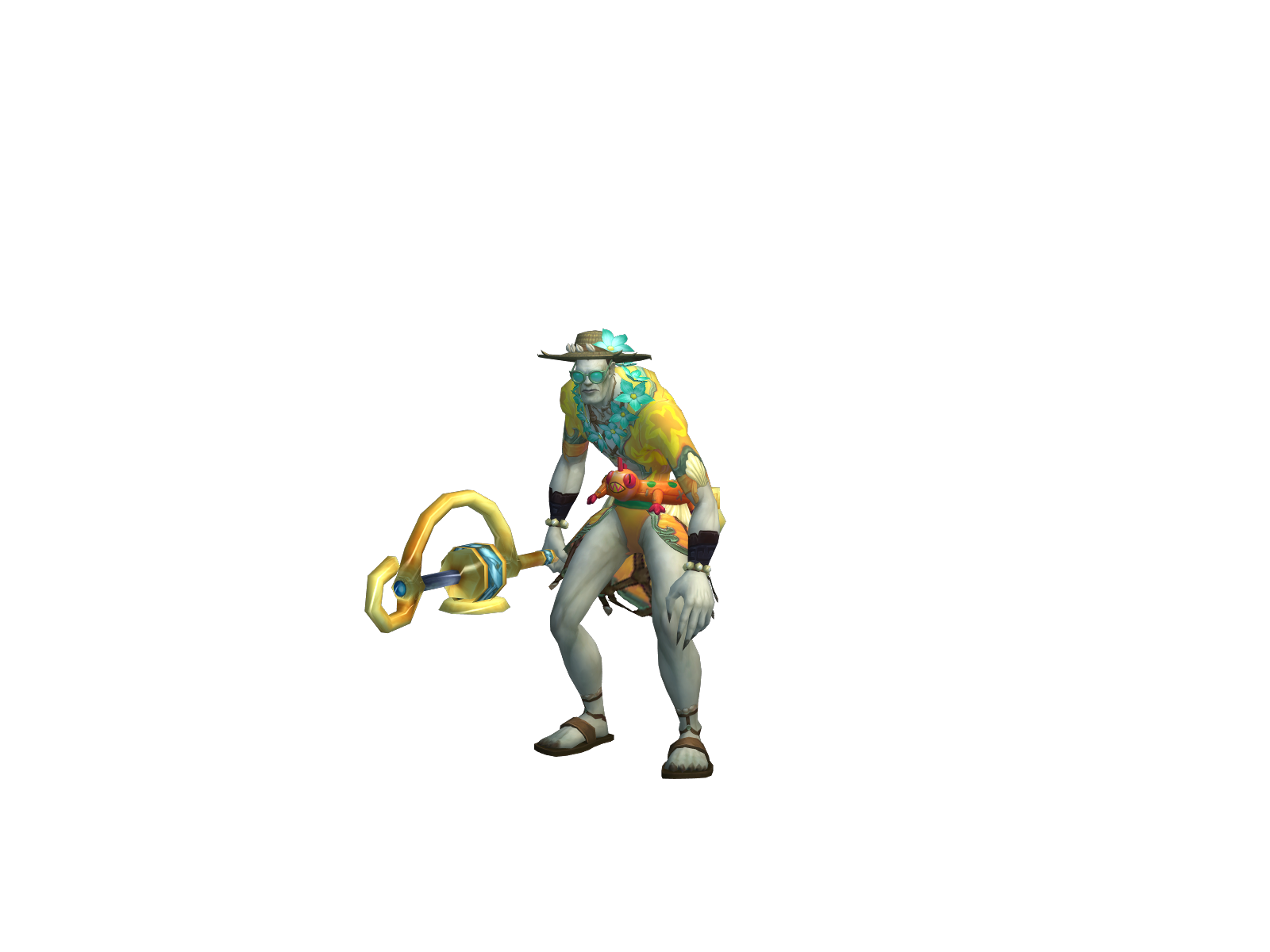 Merico 3D character render