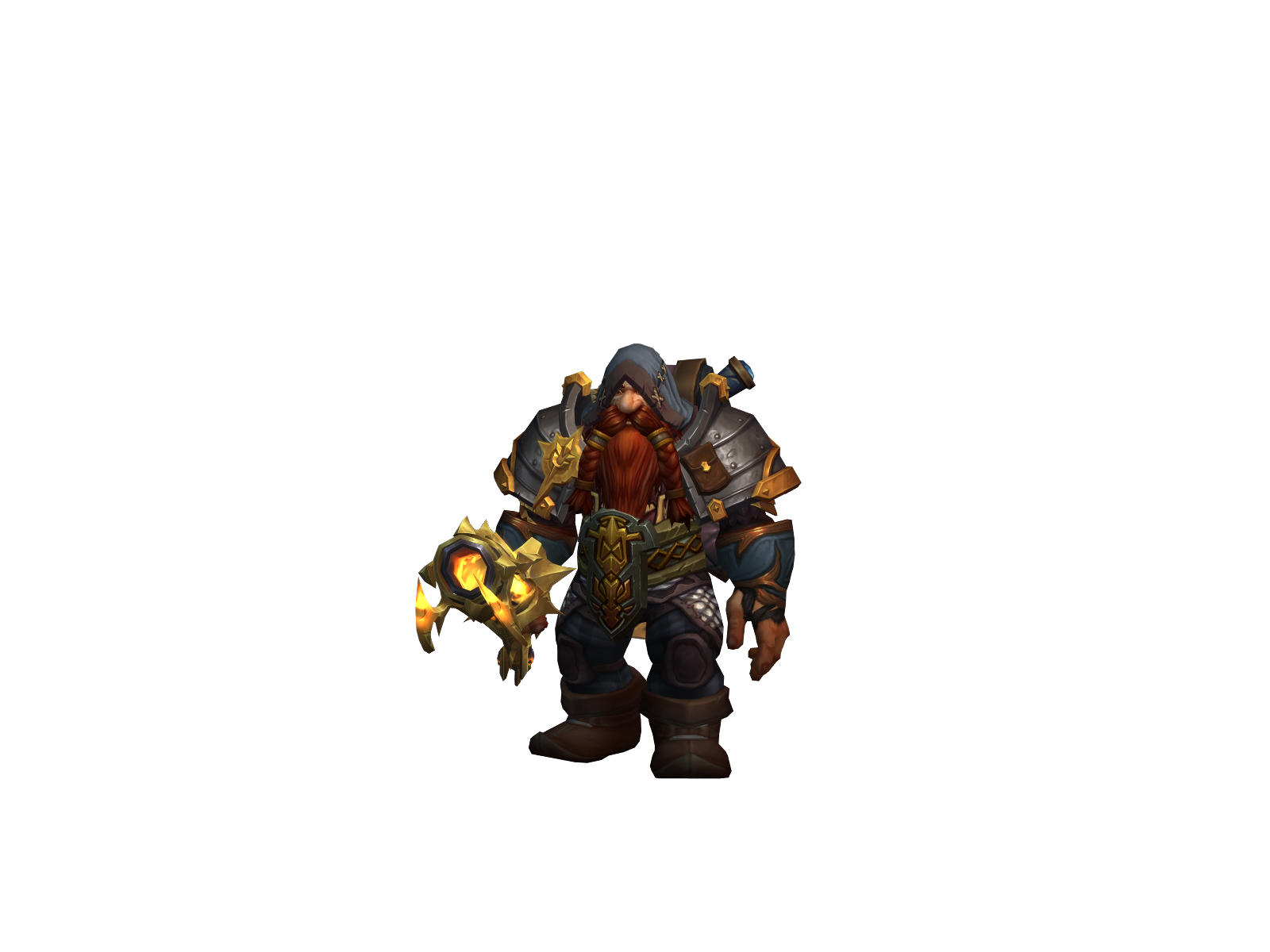 Fharym 3D character render
