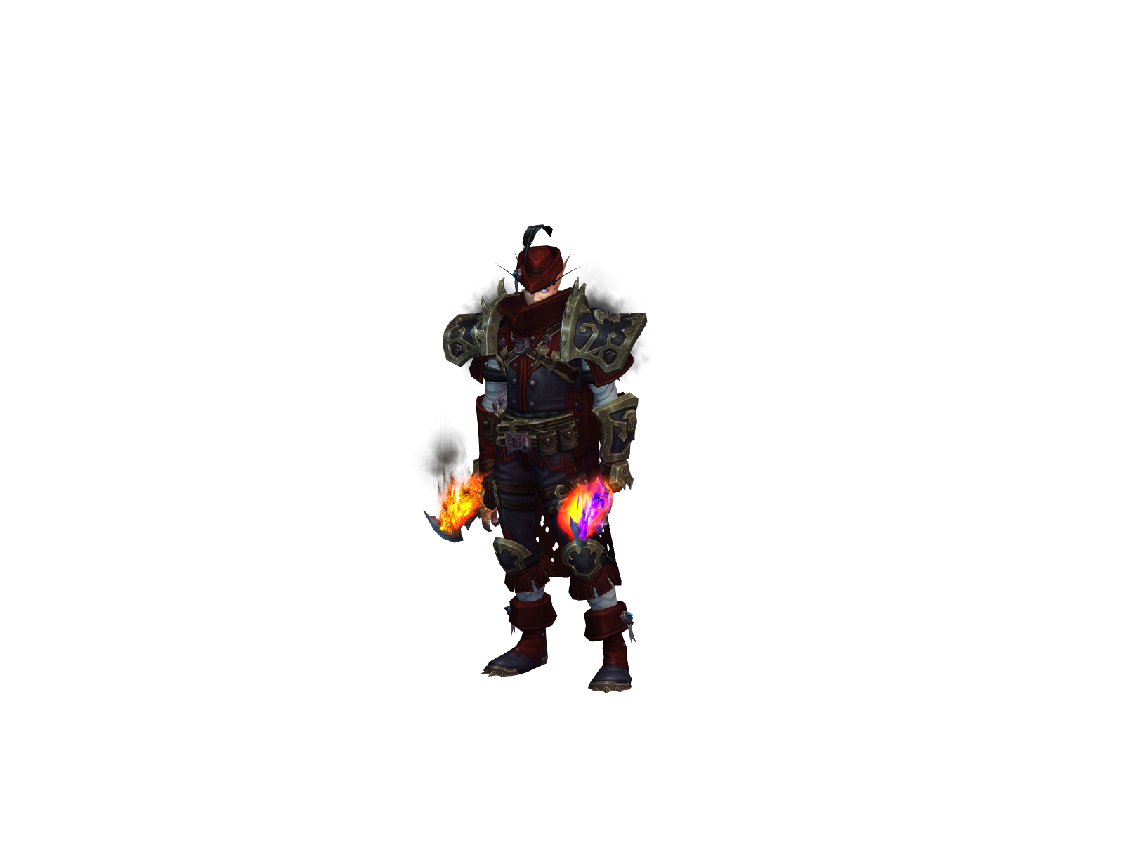 Elfinal 3D character render