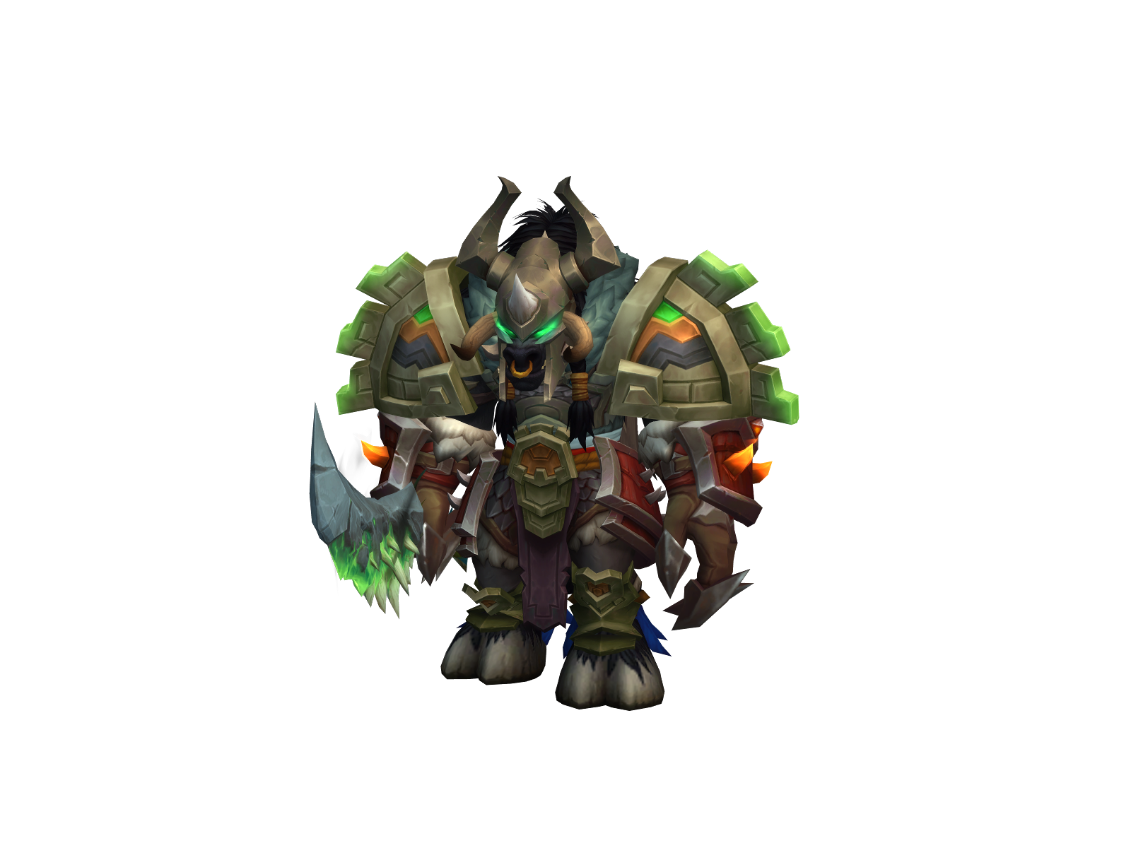 Attus 3D character render