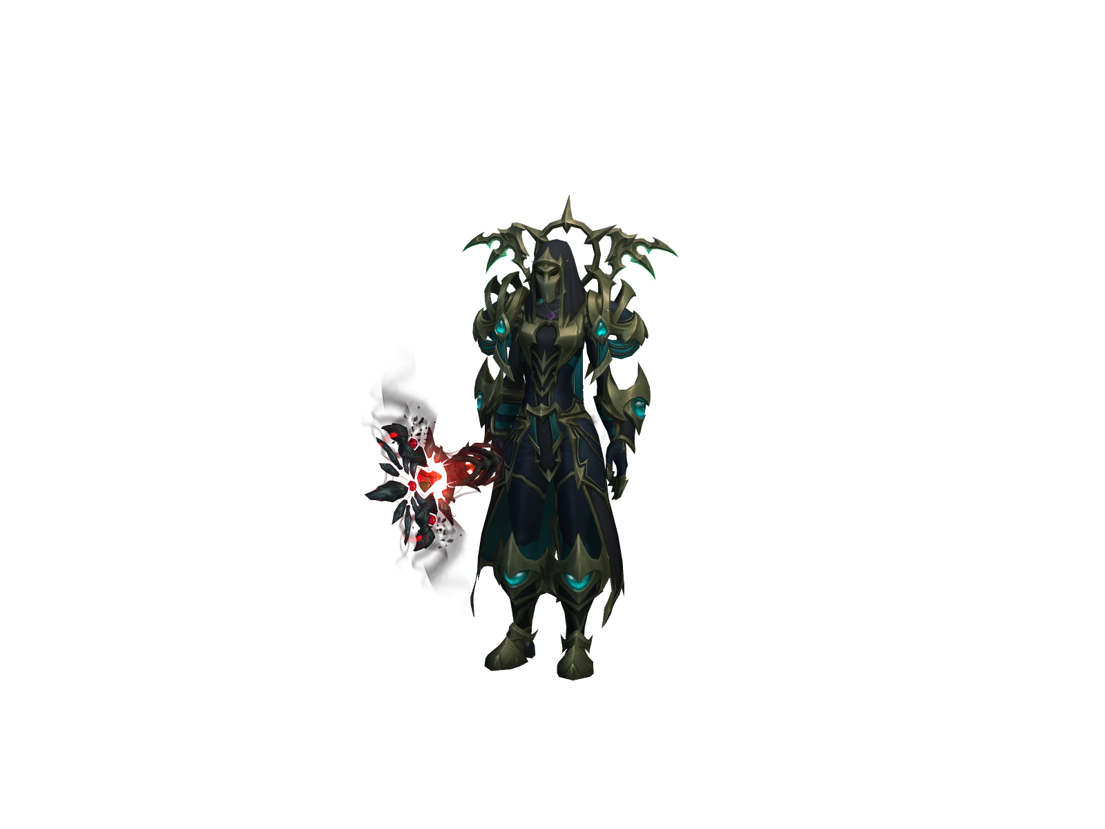 Kaneki 3D character render