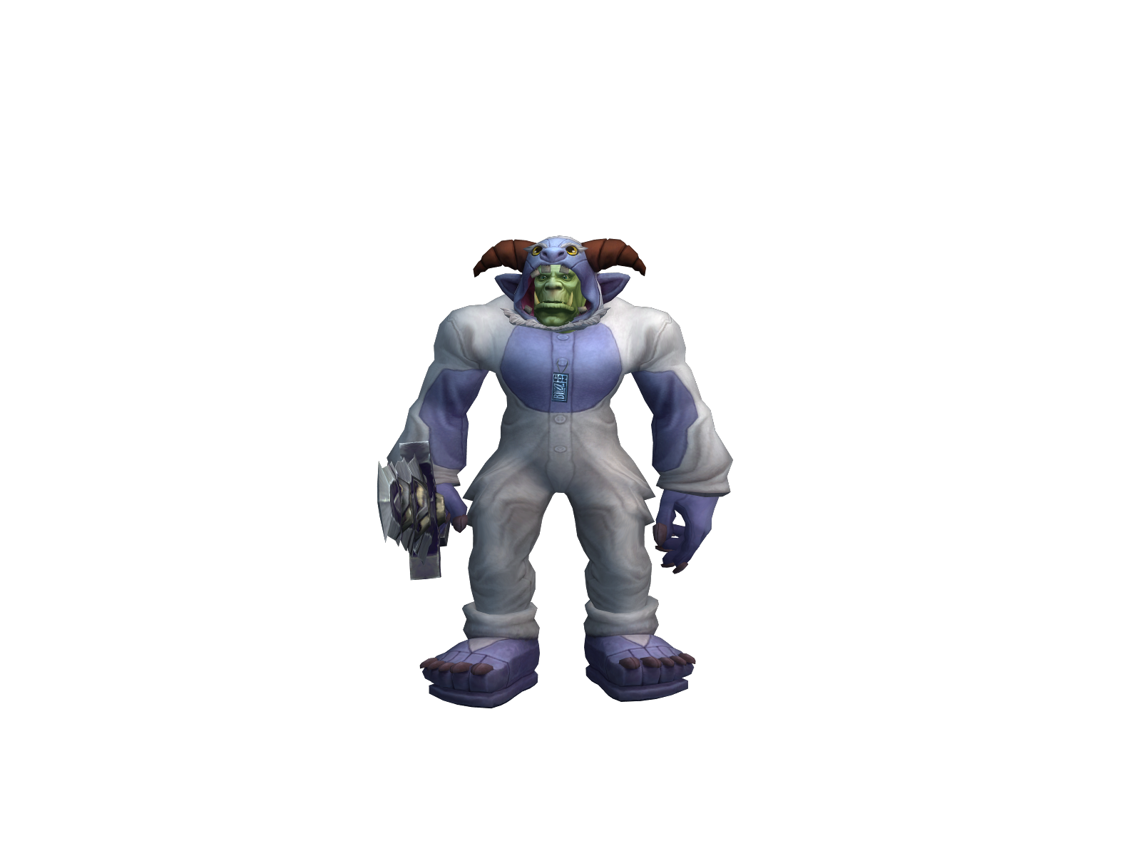 Gúin 3D character render