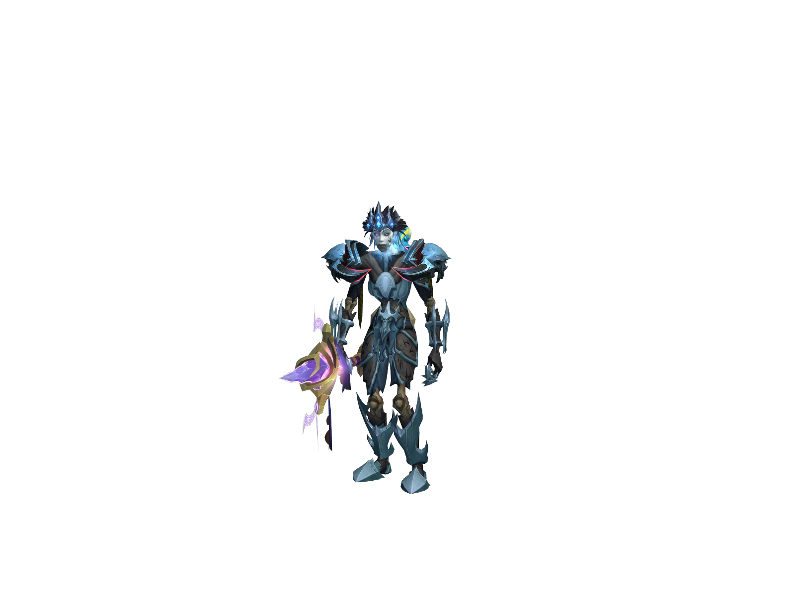 Efrida 3D character render