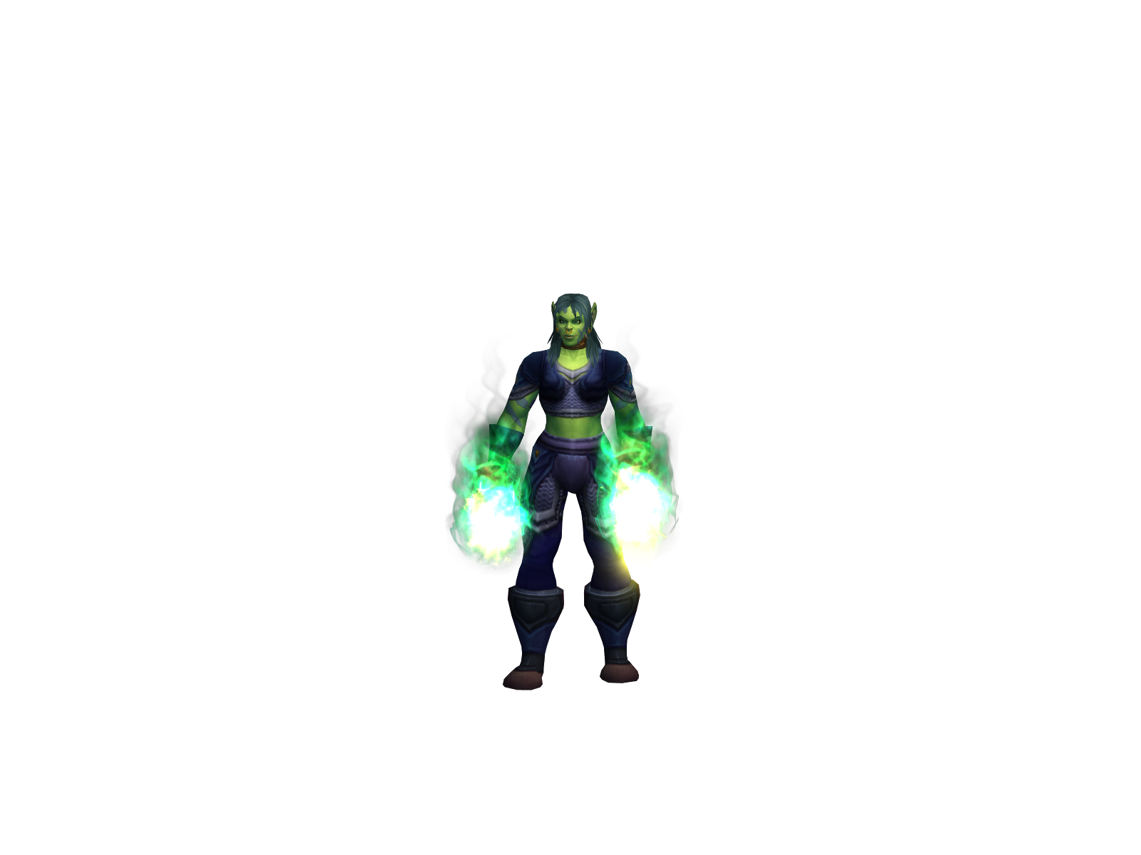 Shamorca 3D character render