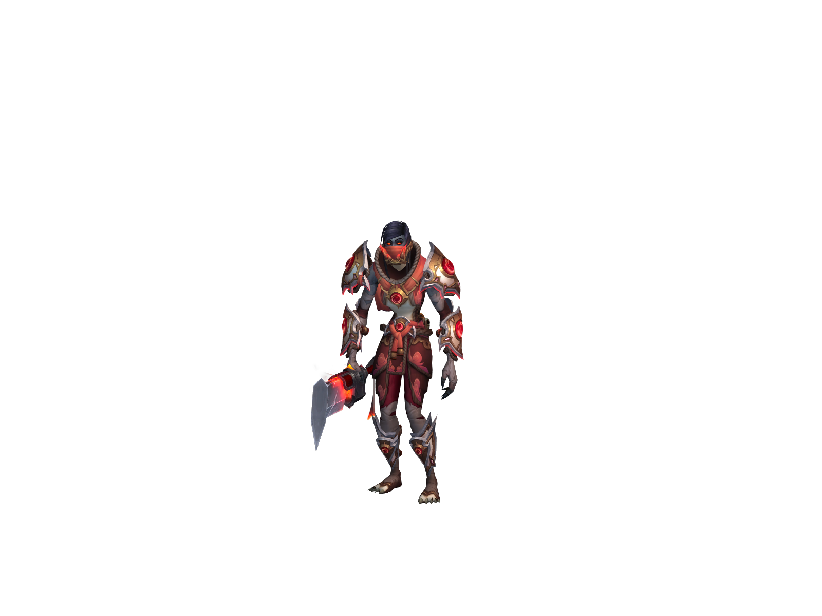 Caalamaras 3D character render