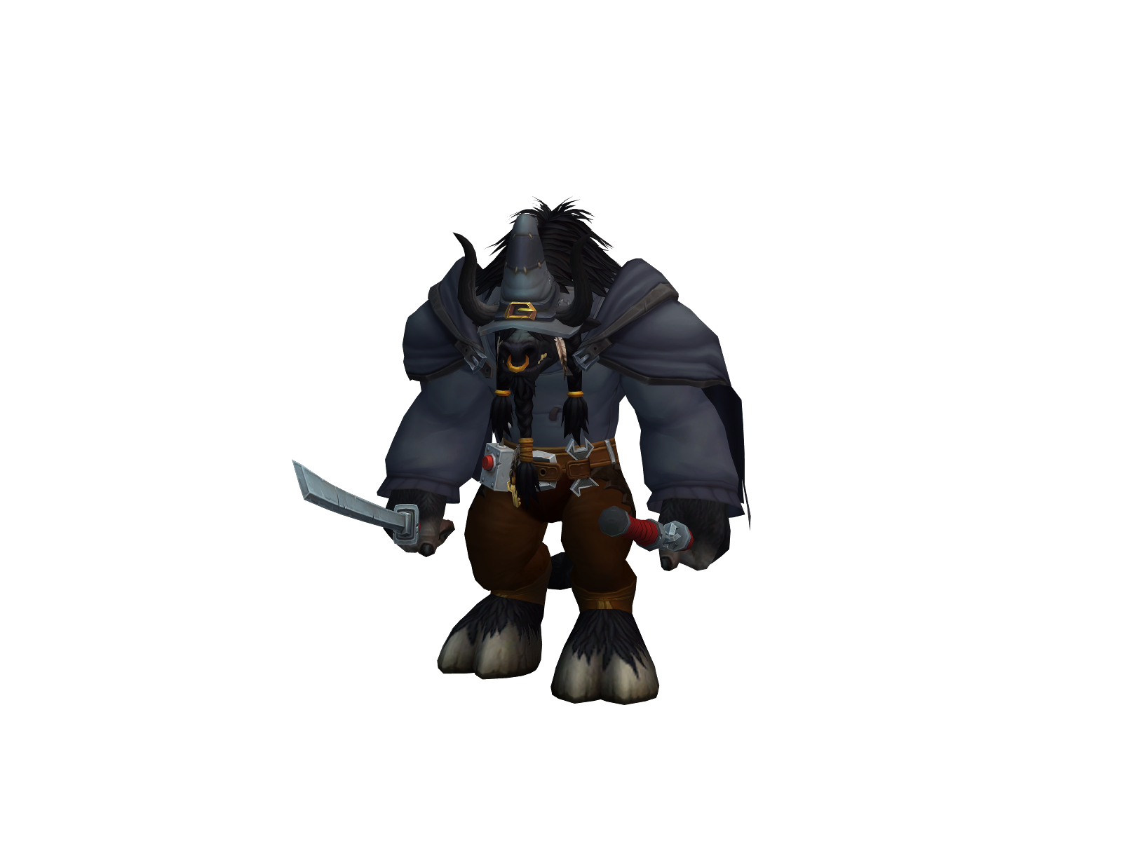 Cowley 3D character render