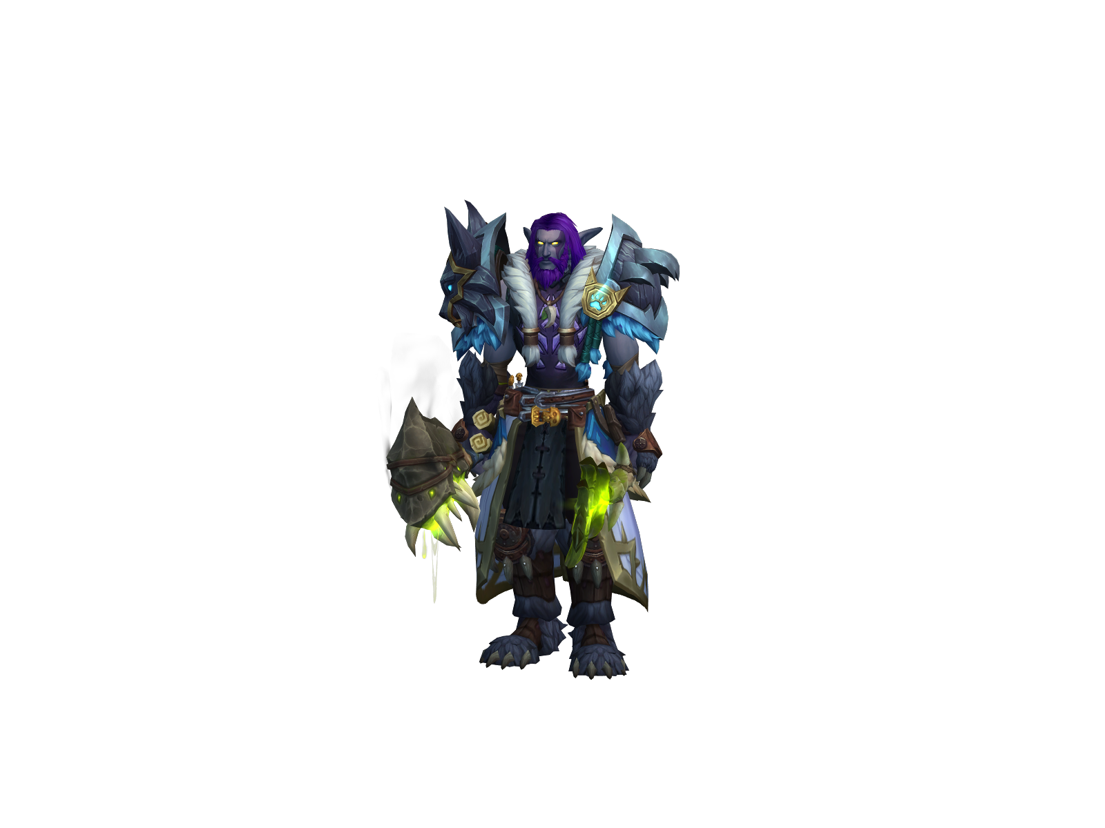 Daerons 3D character render