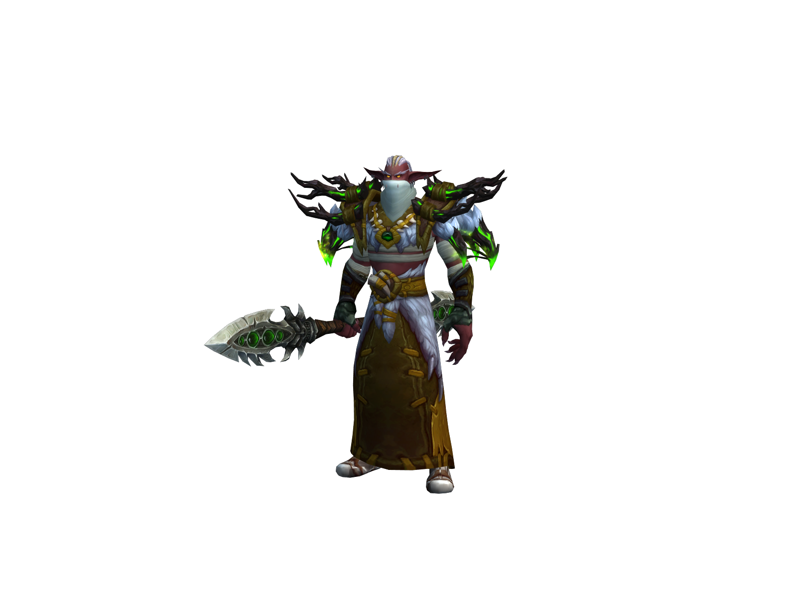 Valkure 3D character render