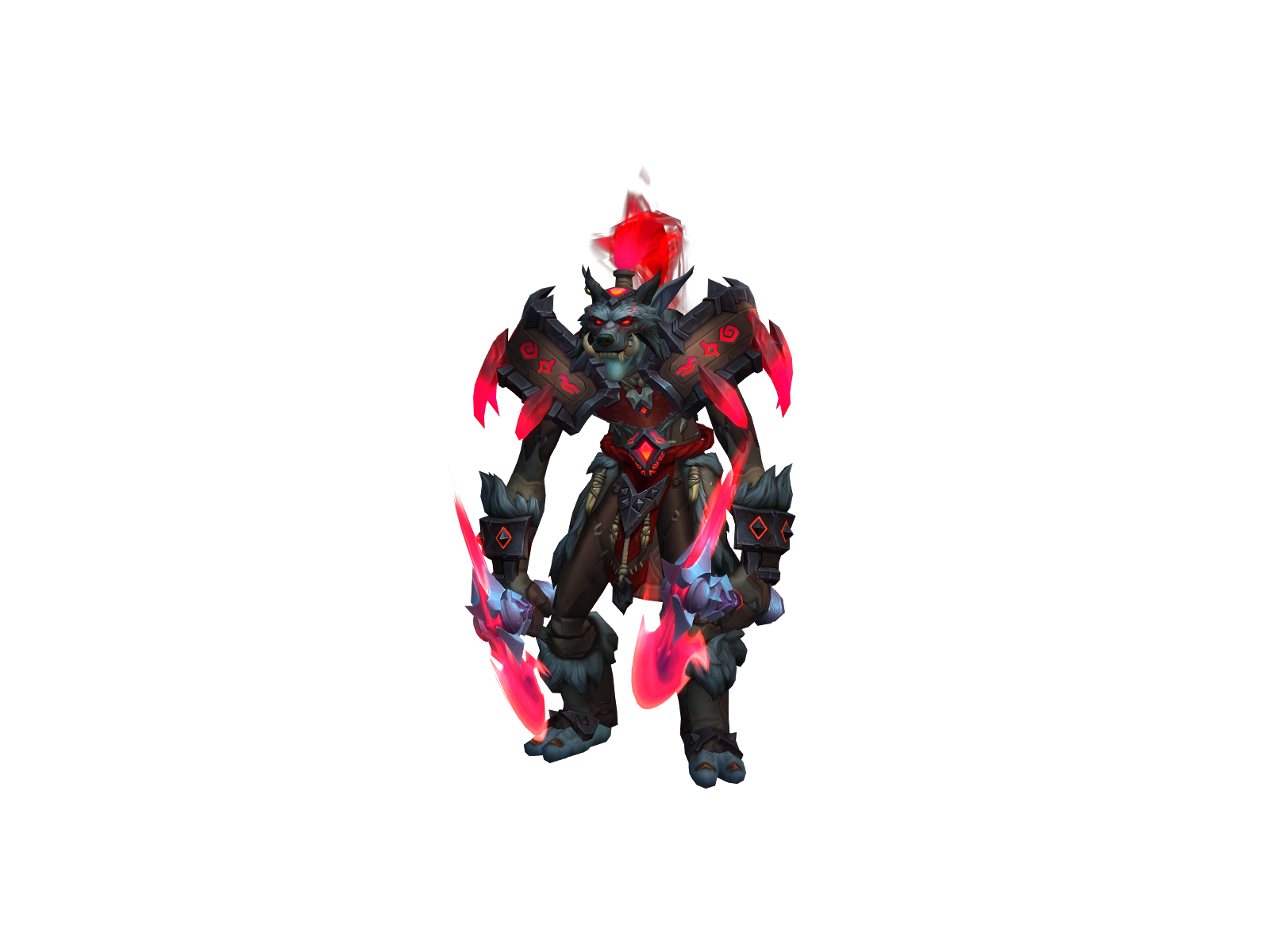 Møsha 3D character render