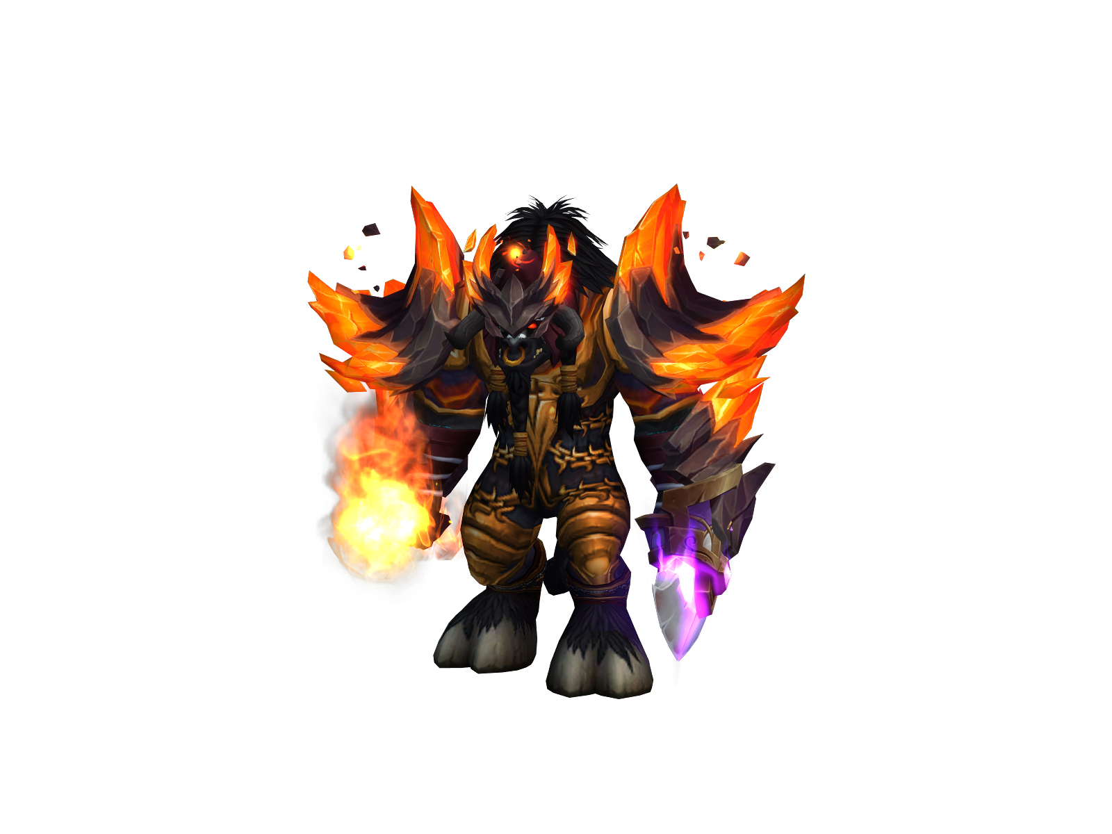 Zarzal 3D character render