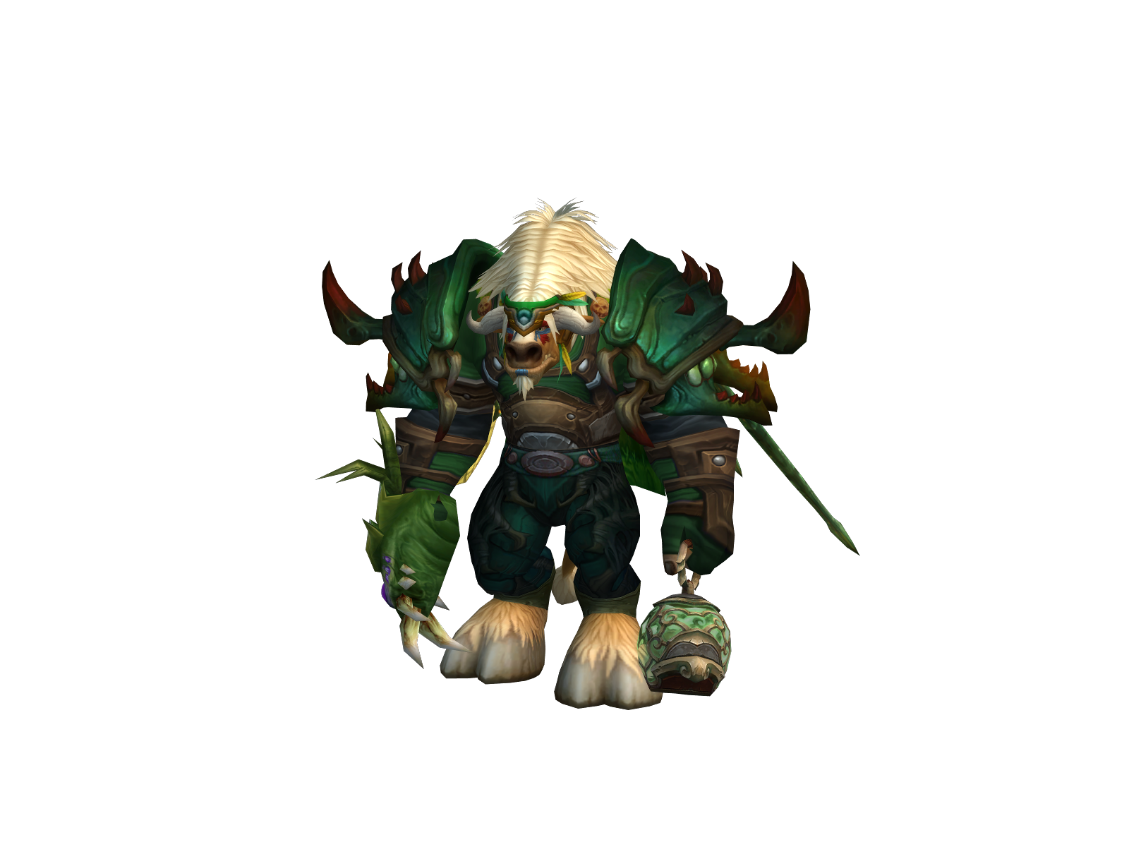 Onkäe 3D character render