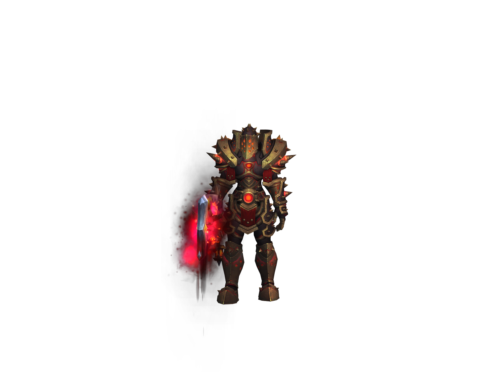 Shadek 3D character render