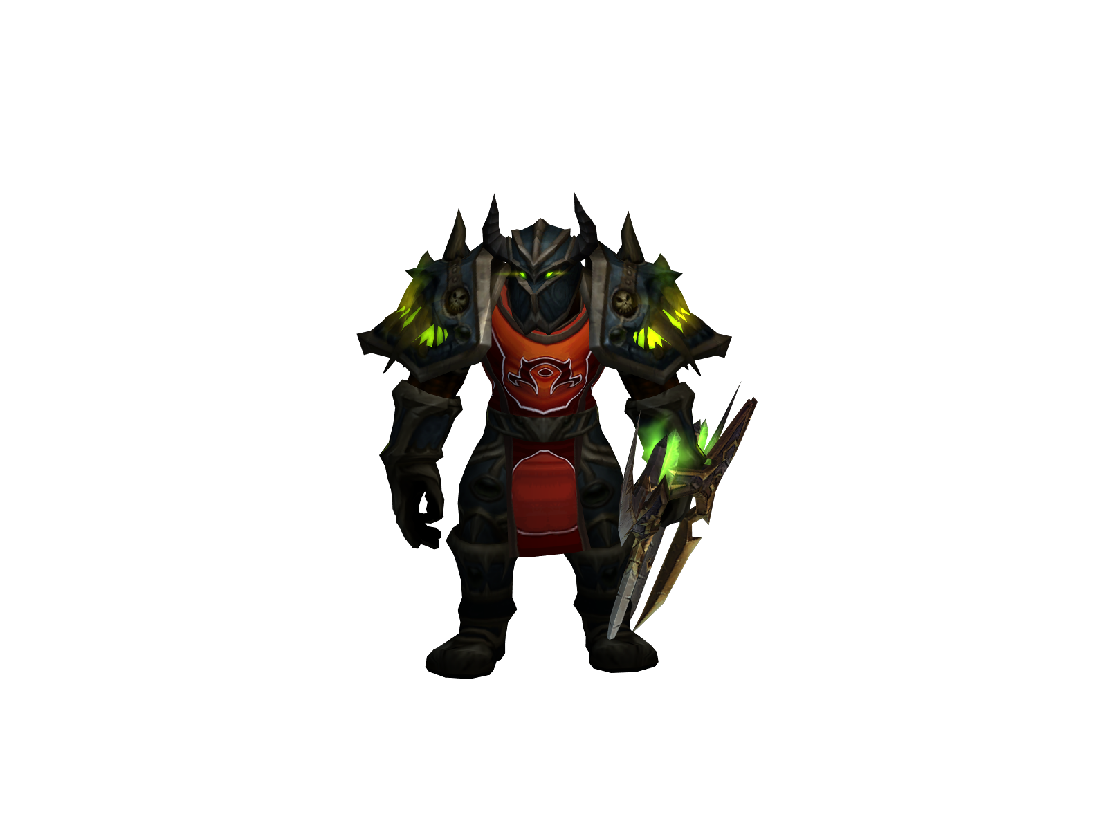 Kerchack 3D character render