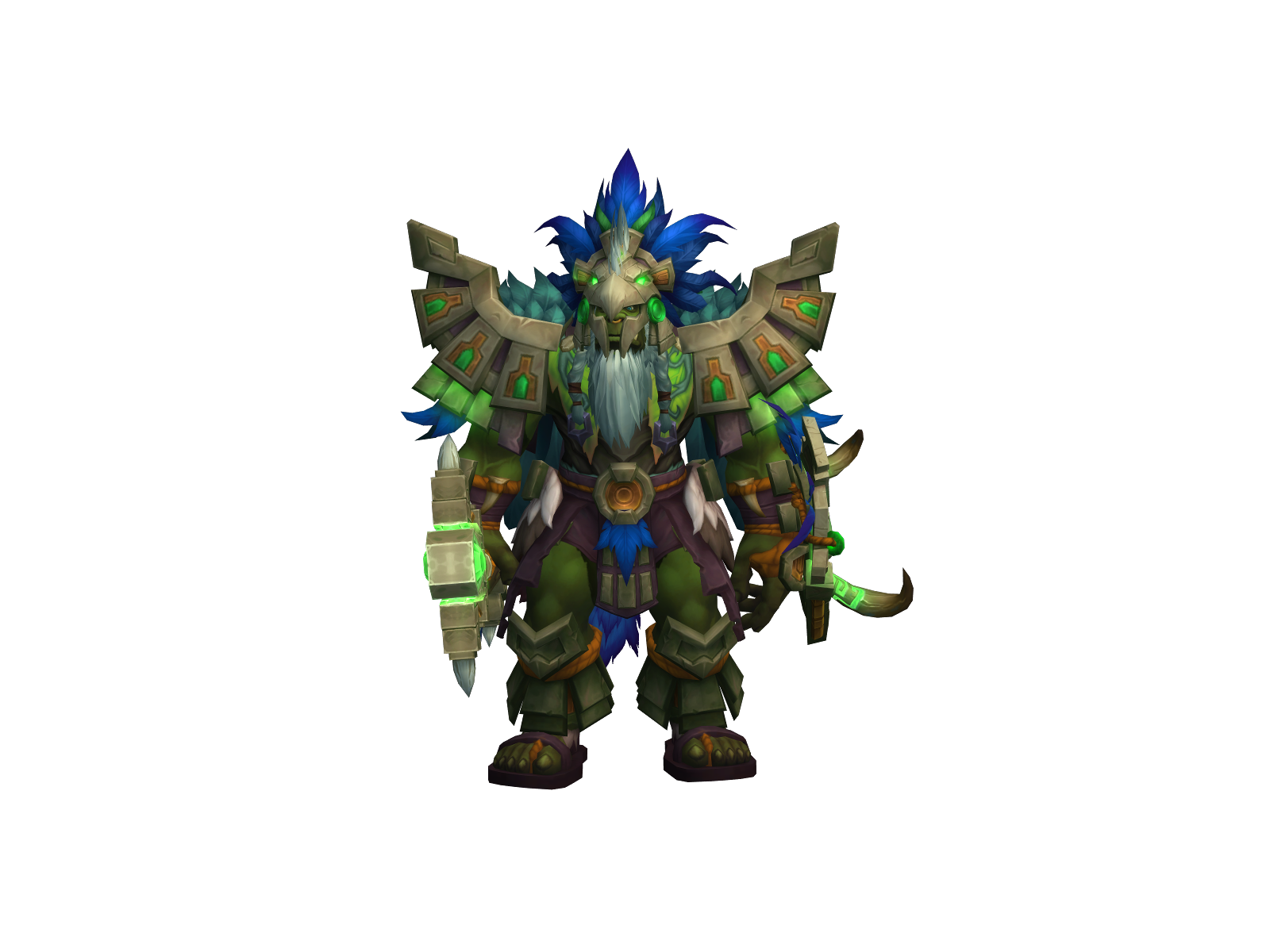 Blackuhuru 3D character render