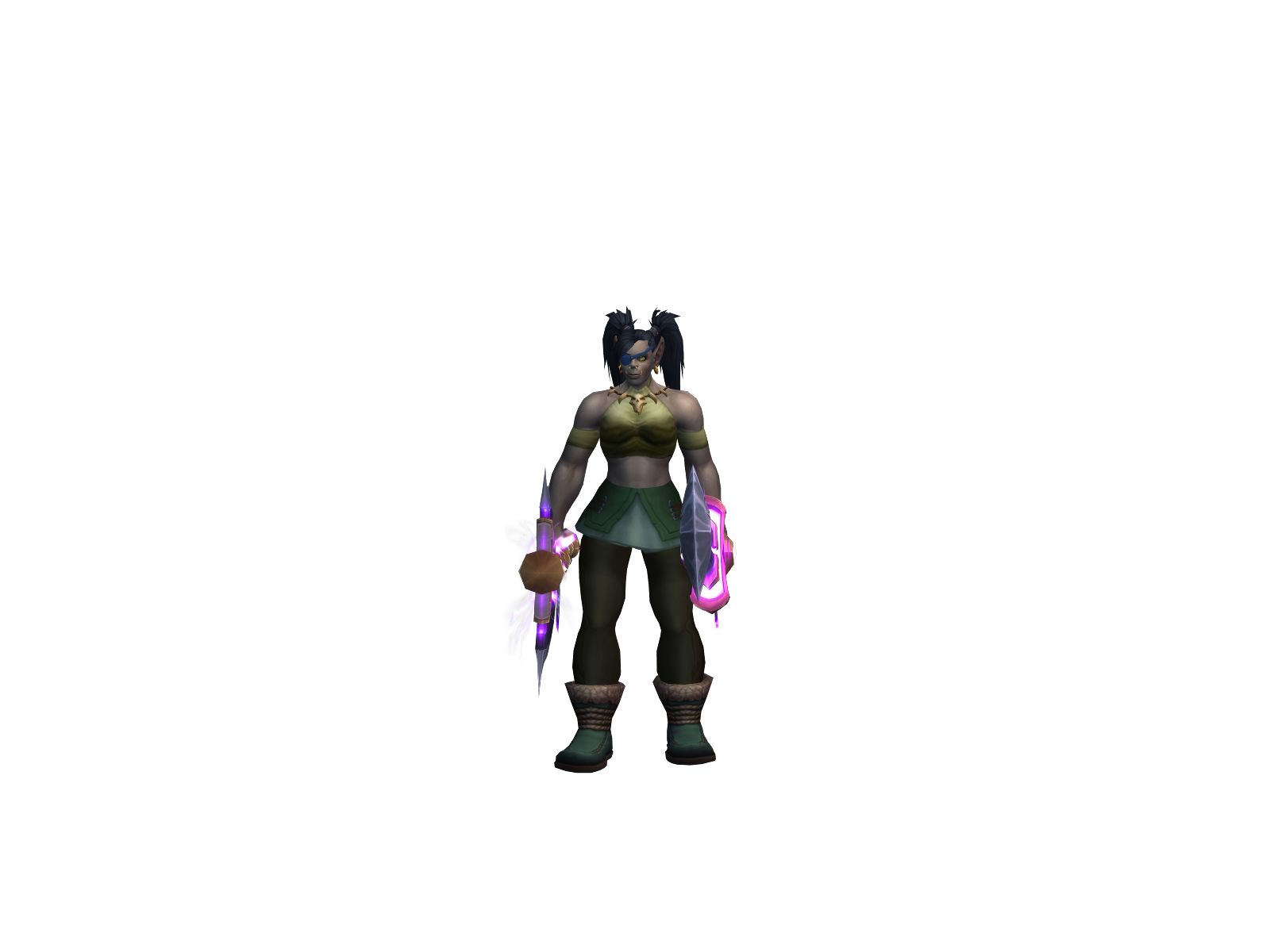 Tomoee 3D character render