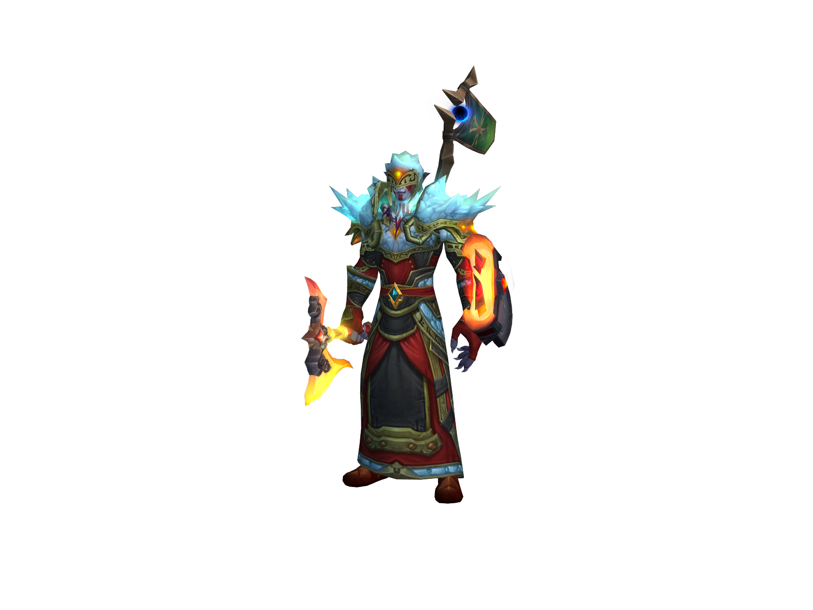 Fulguris 3D character render