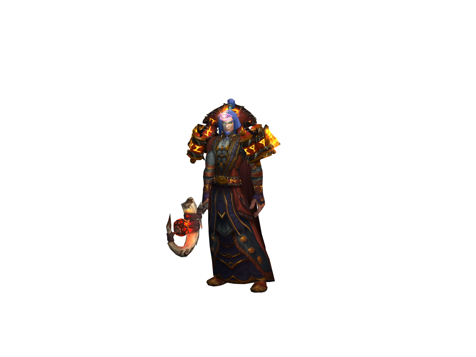 Makëlele 3D character render