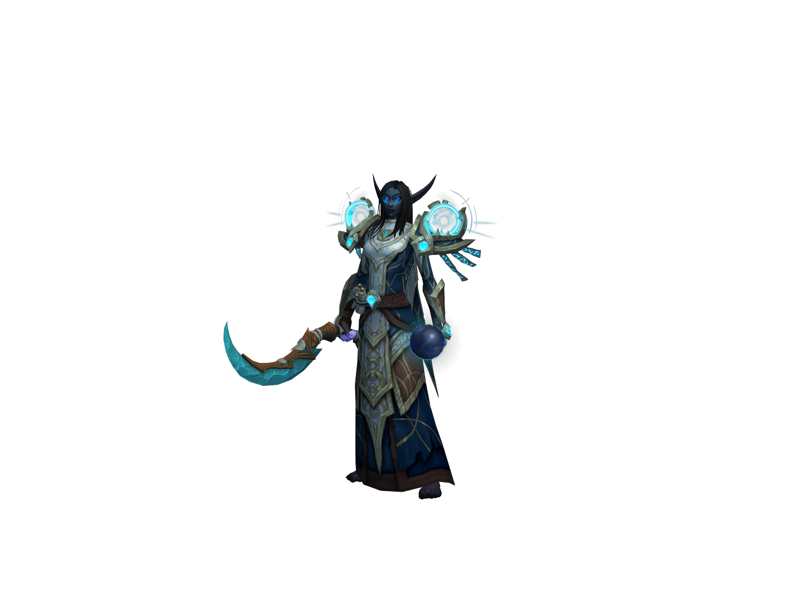 Sheraya 3D character render