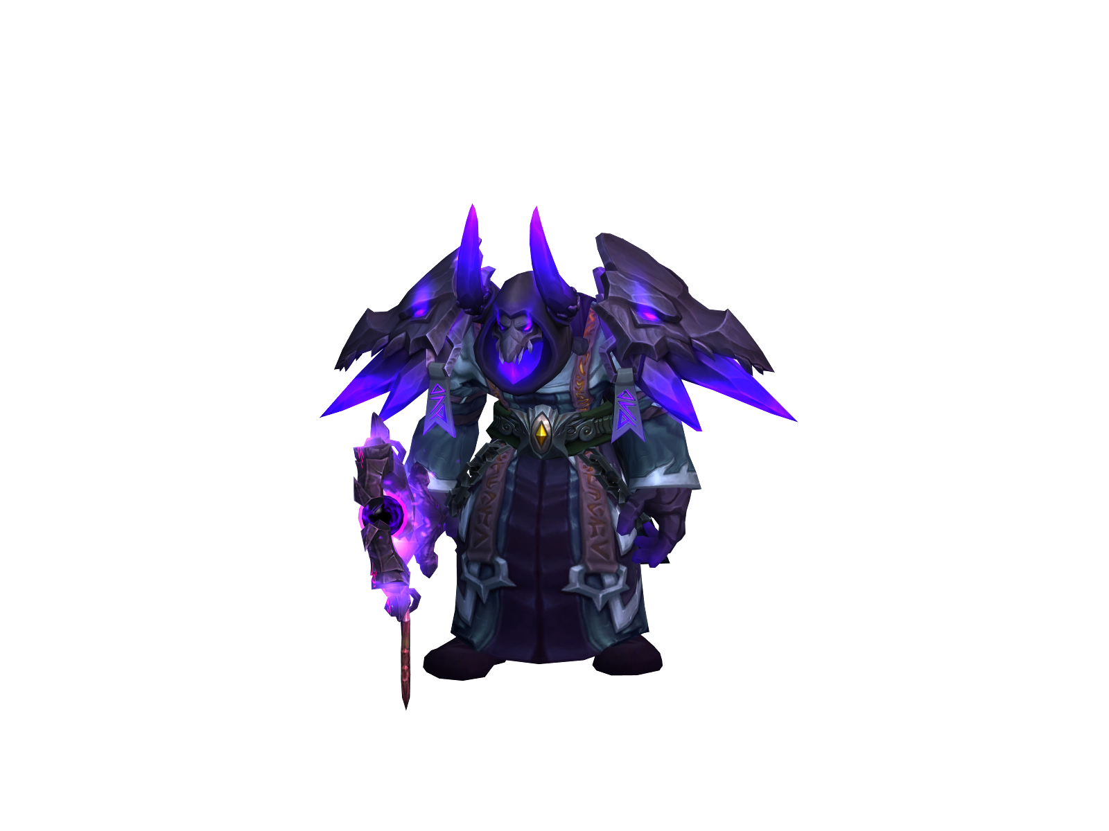 Mutax 3D character render