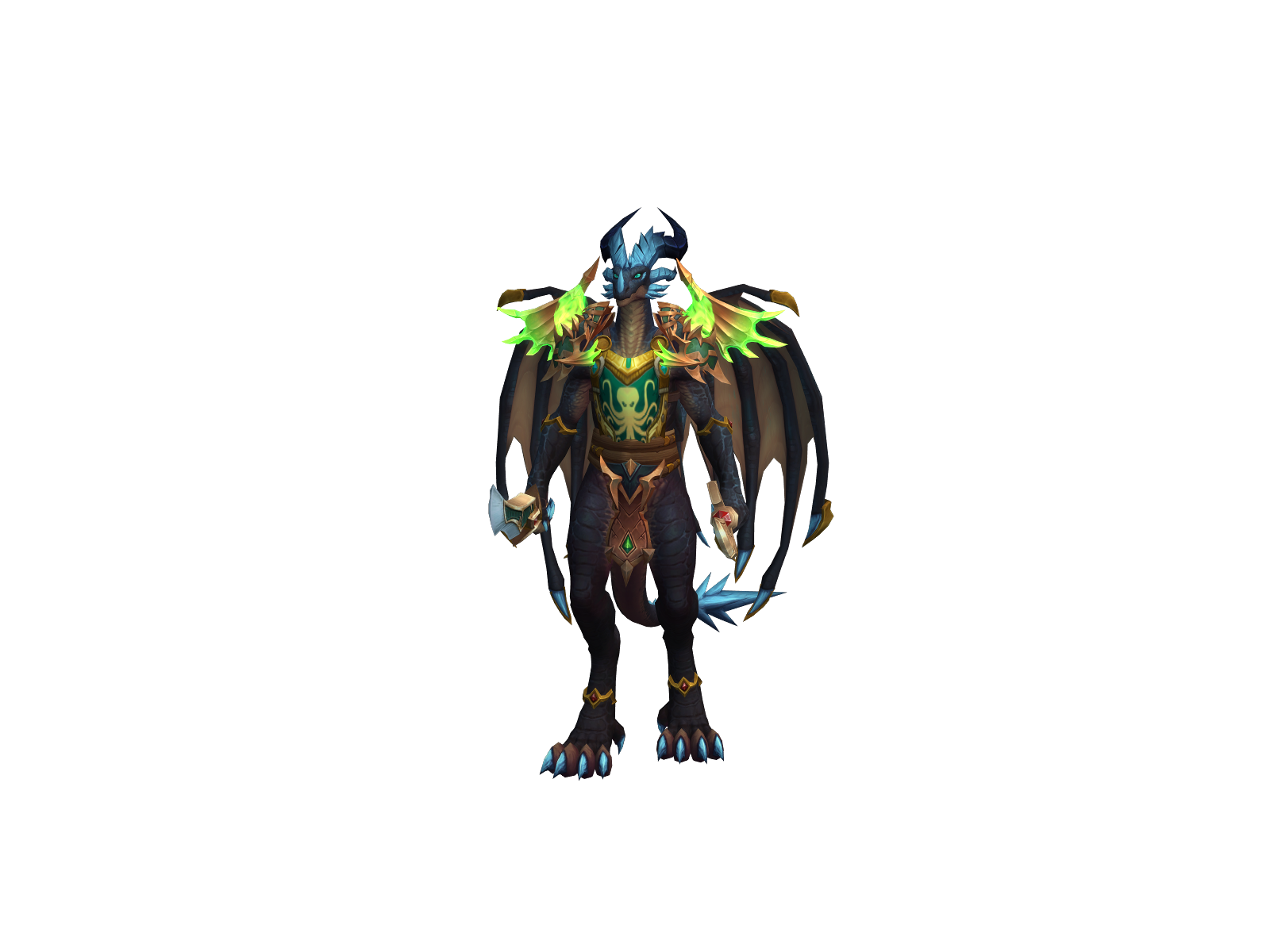 Aelthal 3D character render