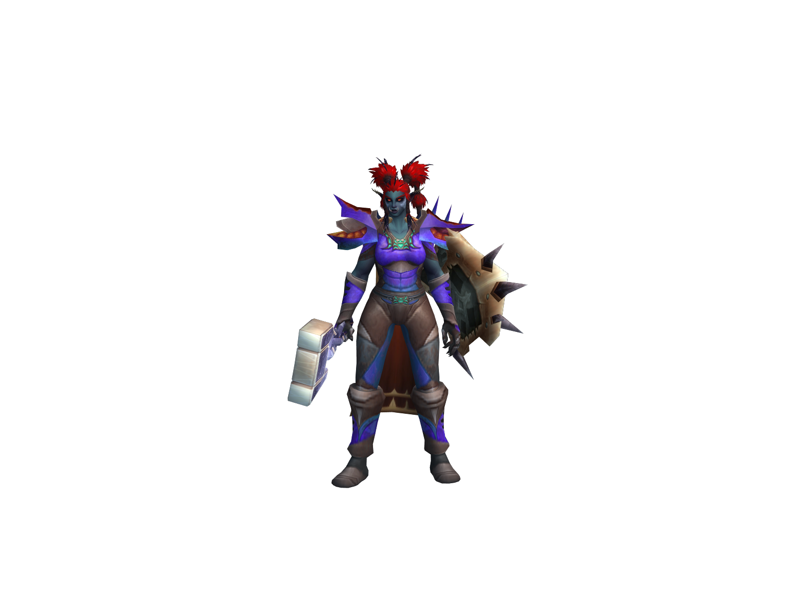 Rouchel 3D character render