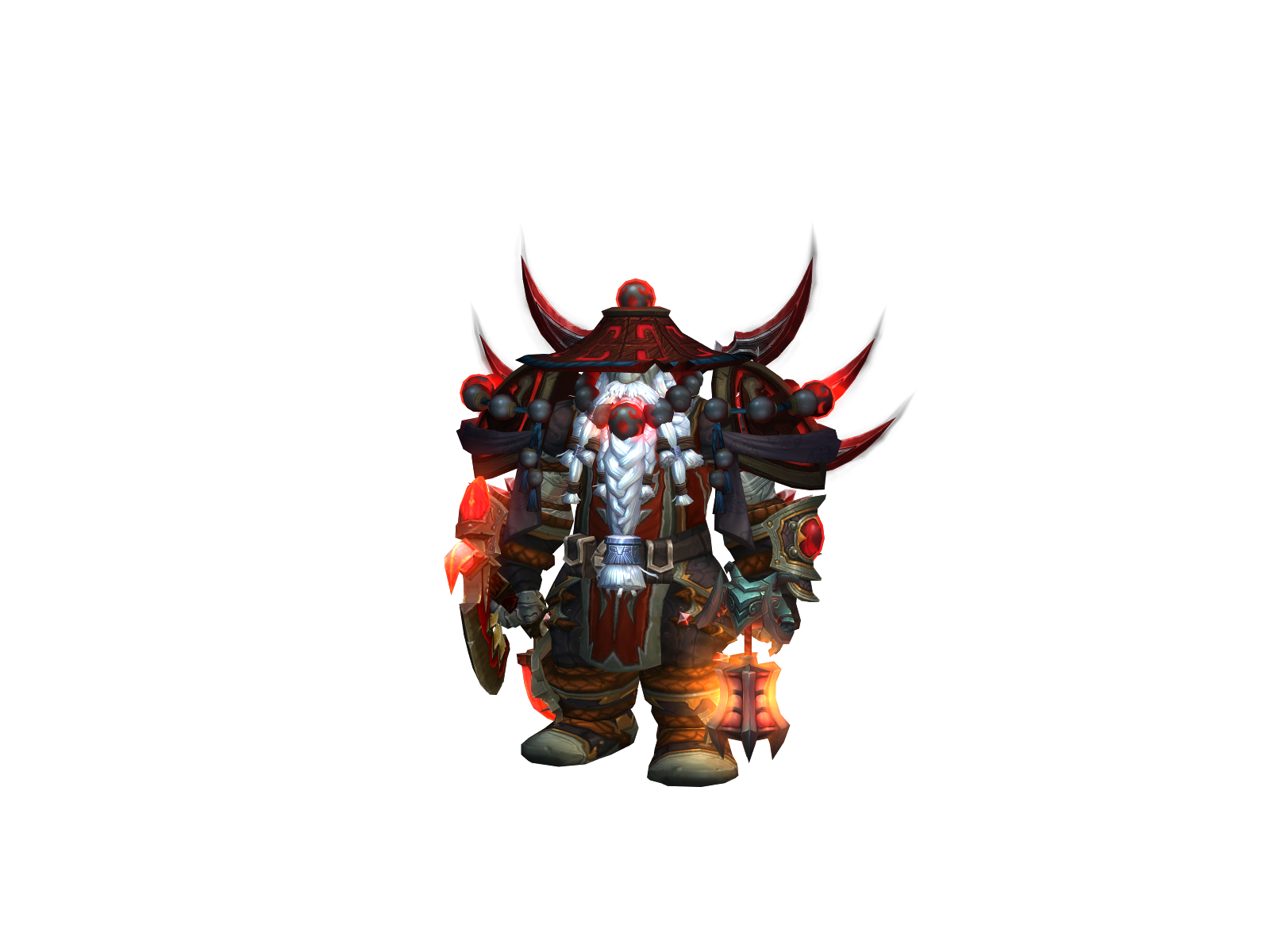 Teger 3D character render