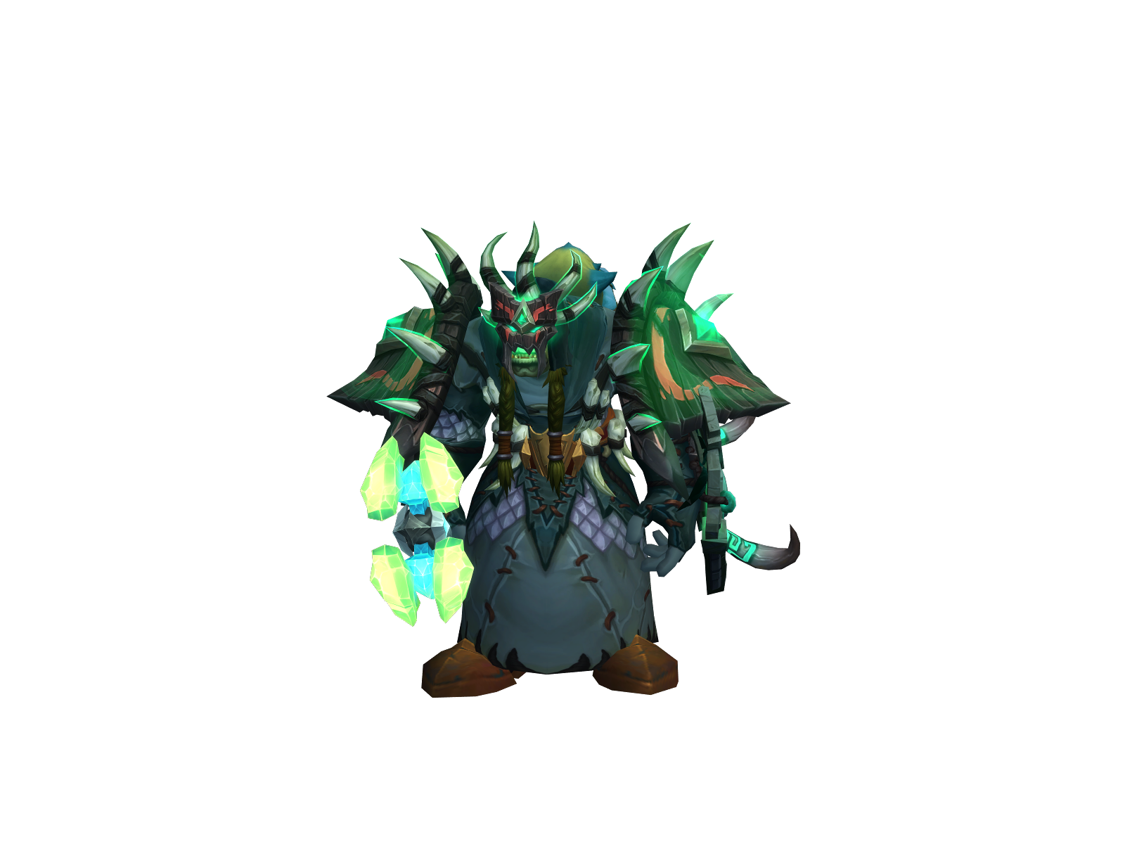 Adépto 3D character render