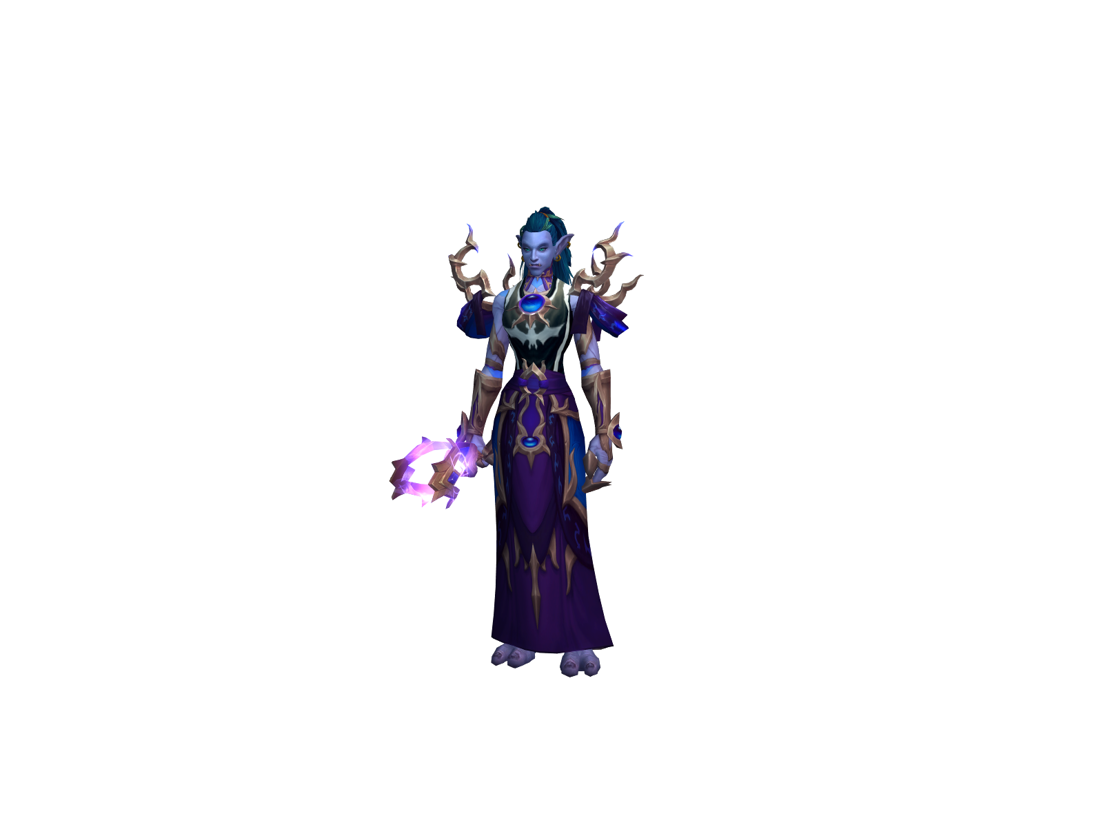 Hafnia 3D character render