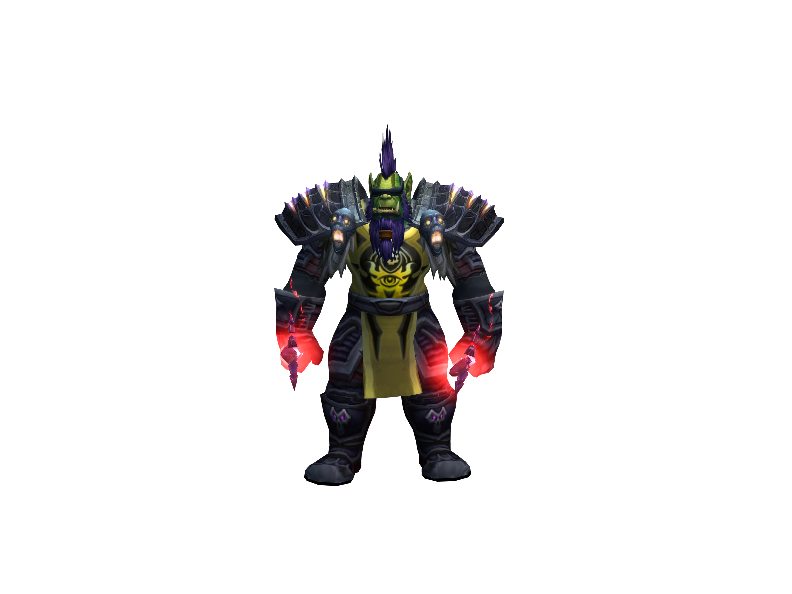 Ricinax 3D character render