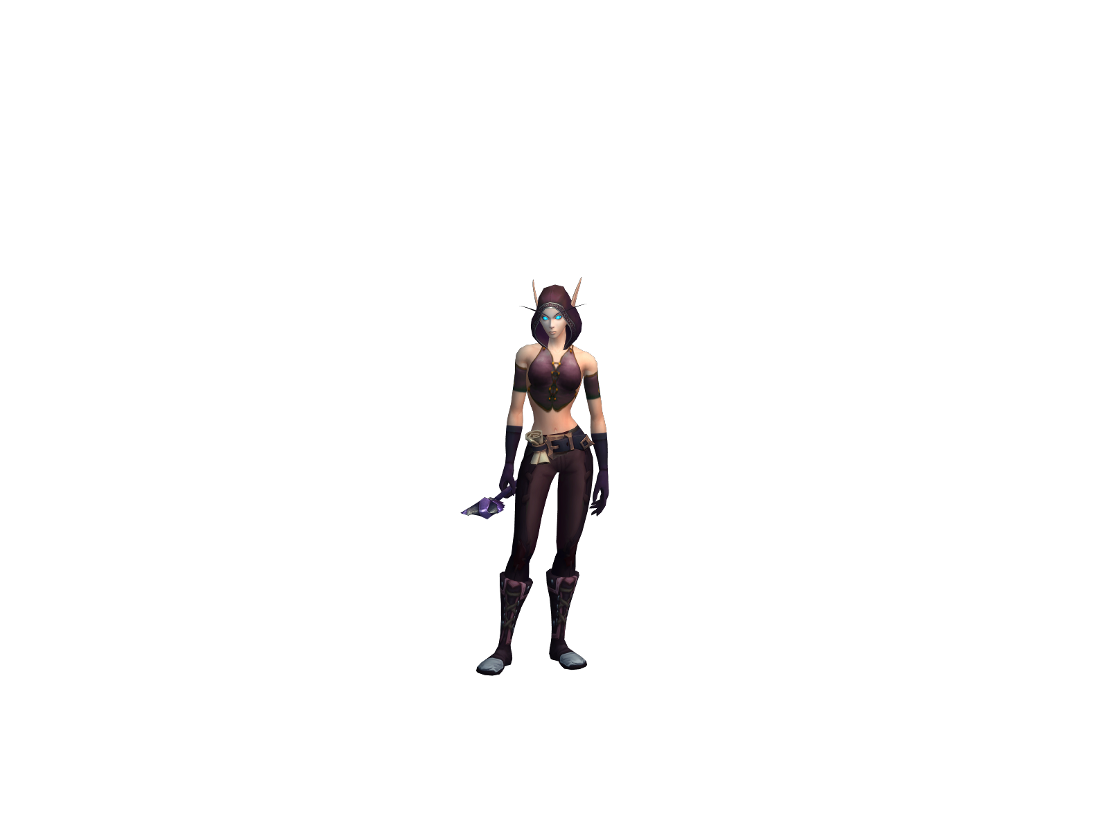 Maral 3D character render