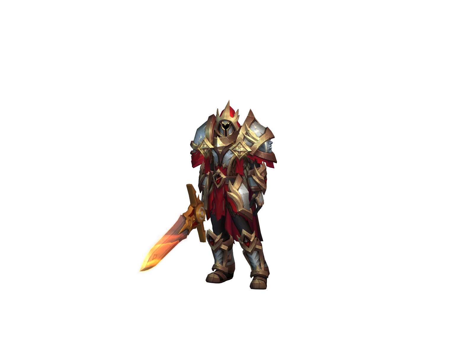 Birke 3D character render