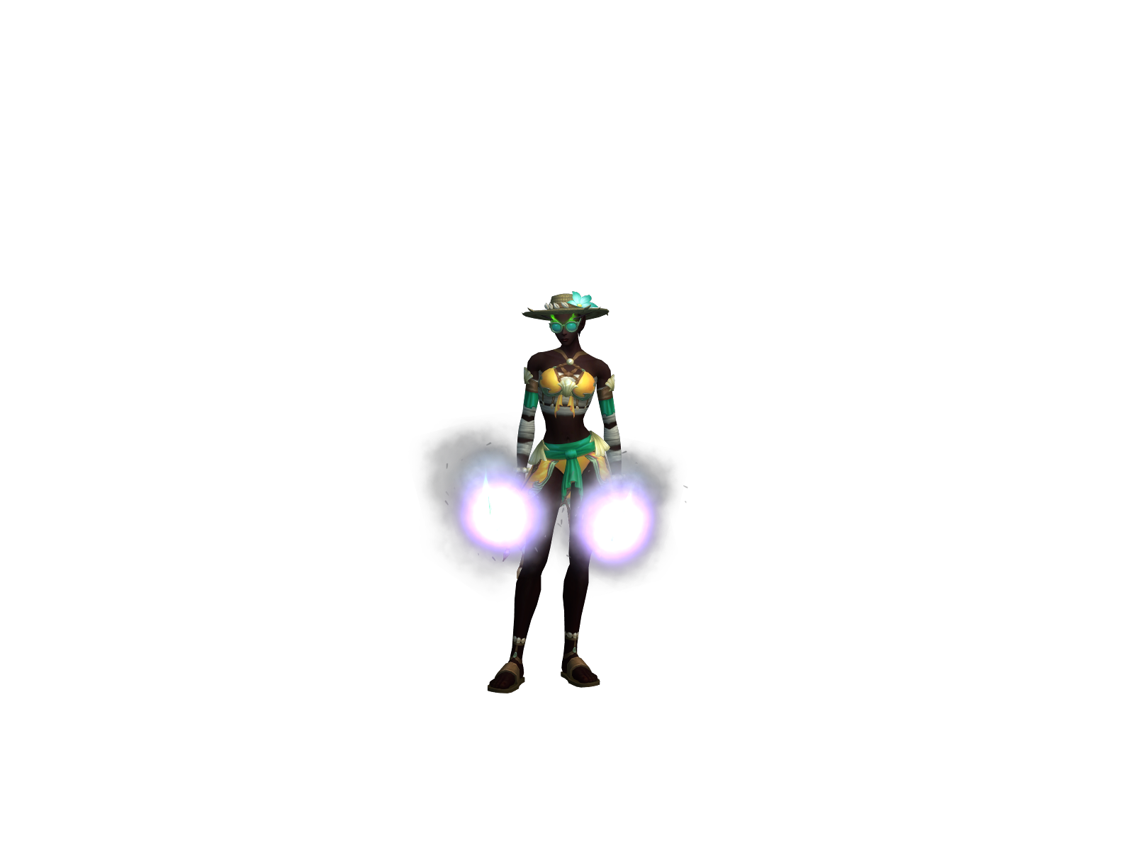 Aîg 3D character render