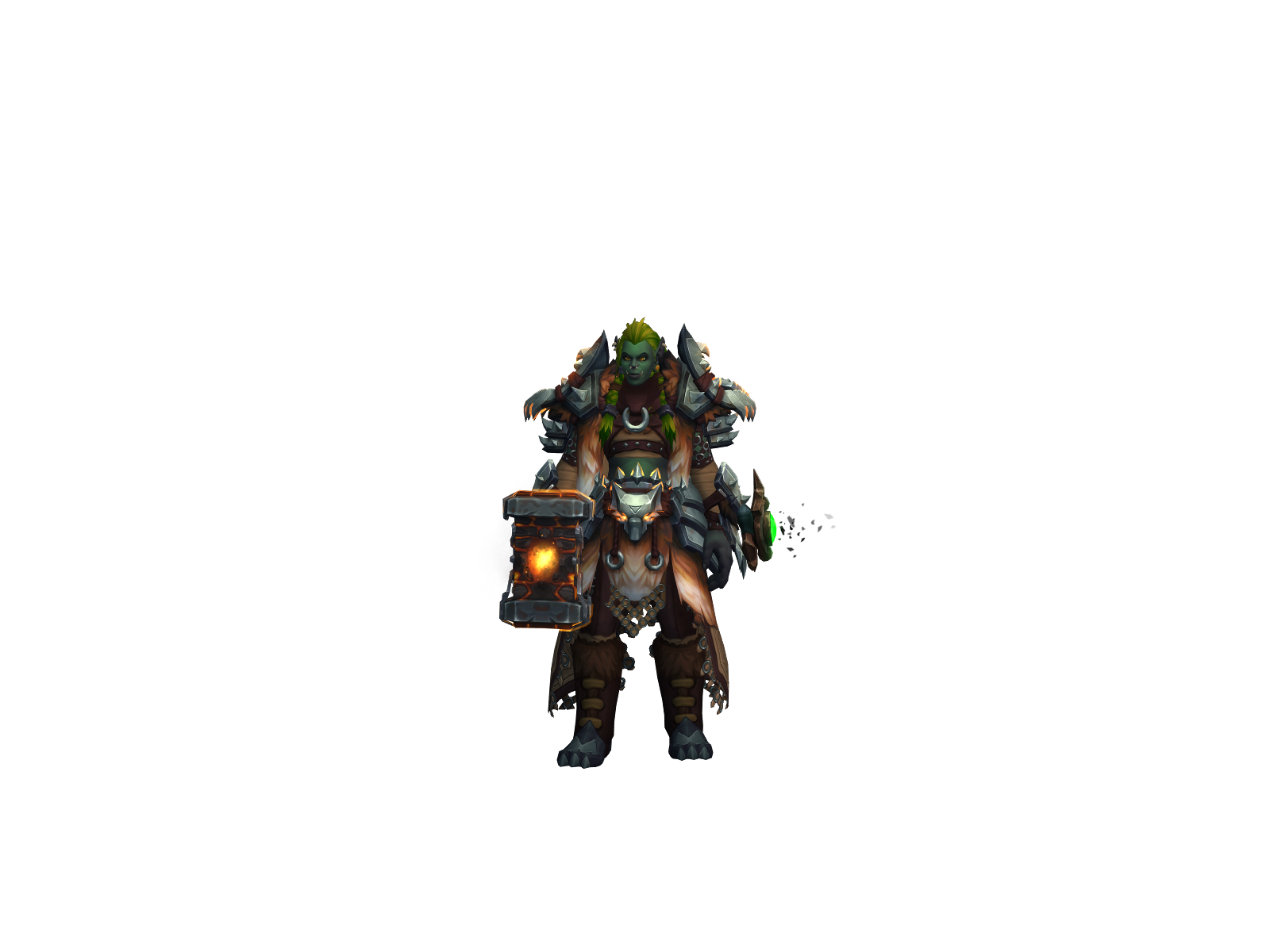 Thunderfck 3D character render