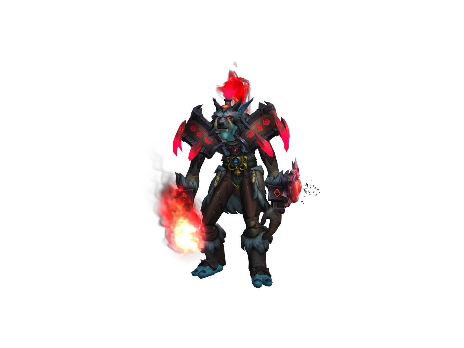 Thrallotido 3D character render