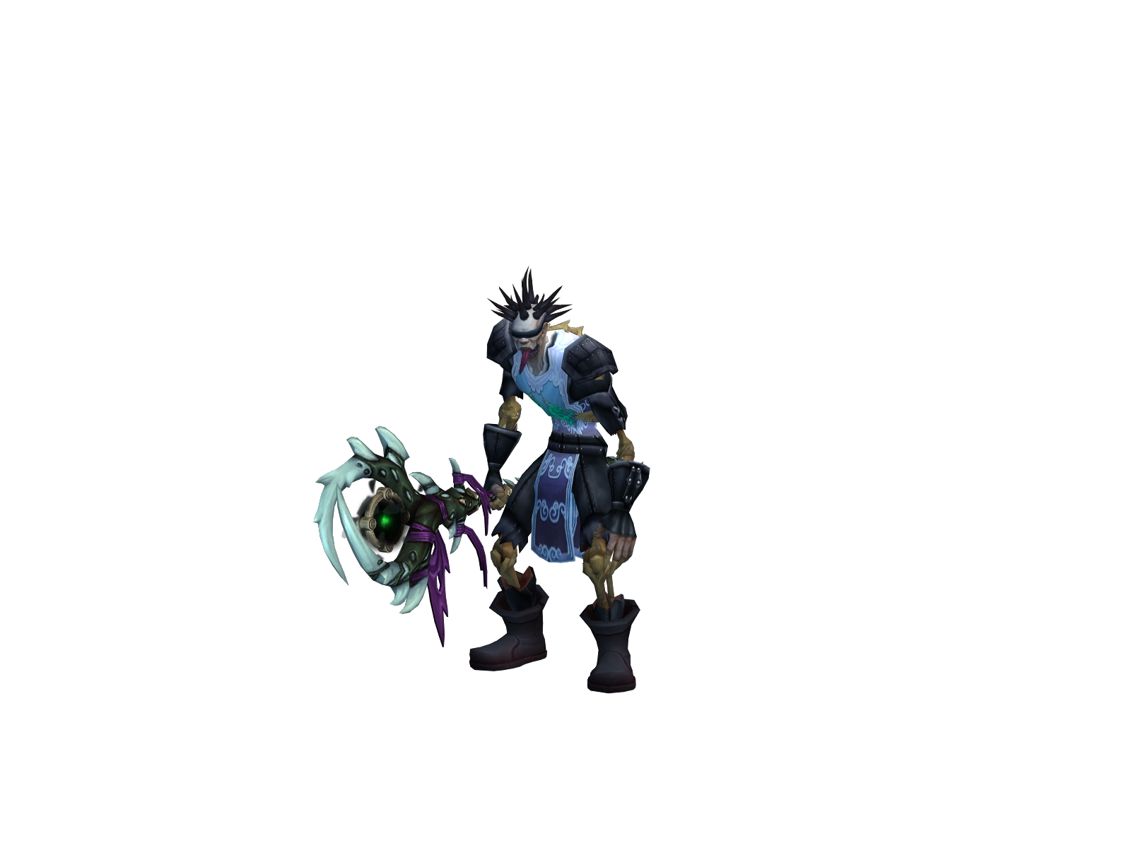 Bonemaxxing 3D character render