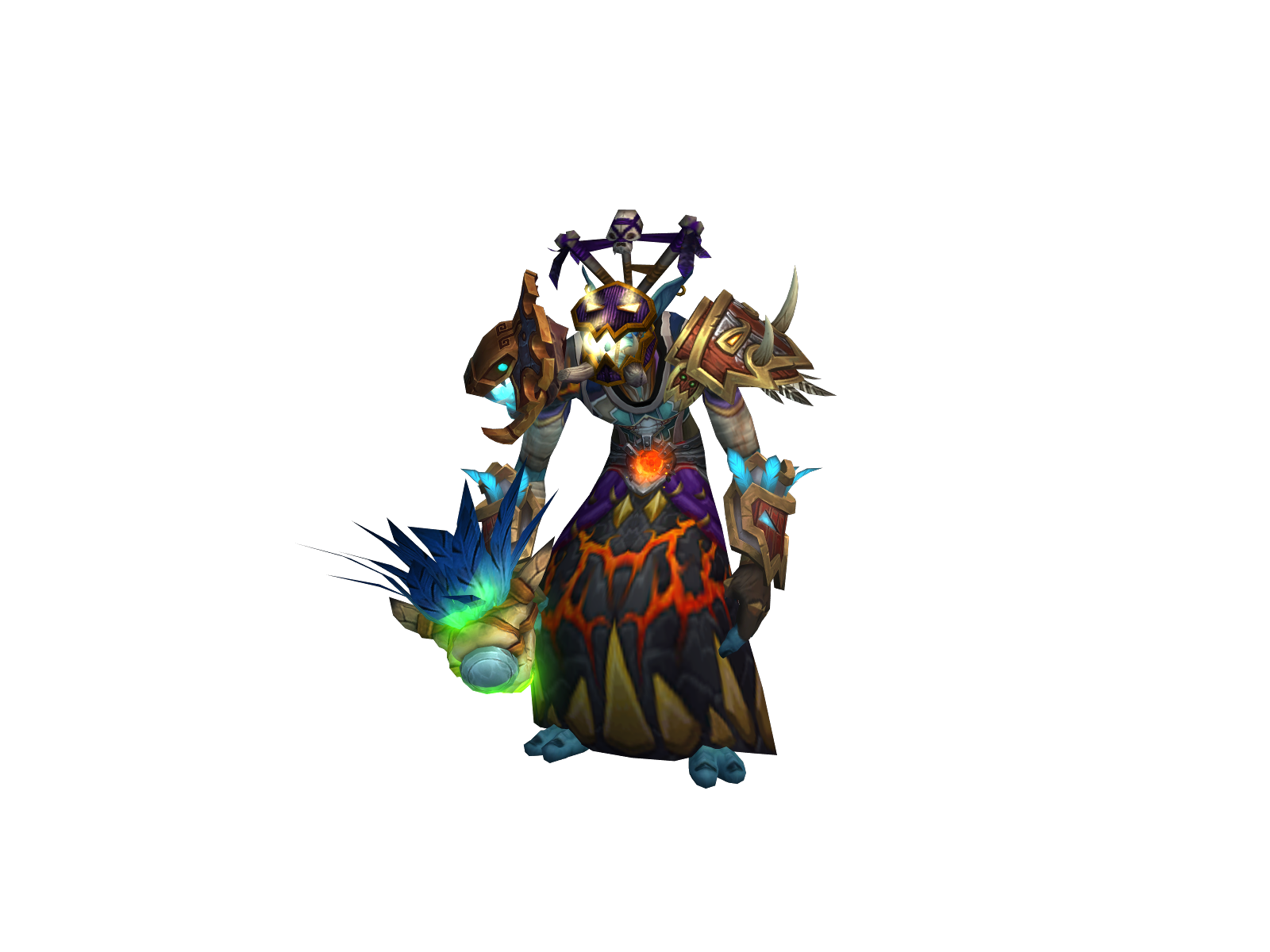 Dharman 3D character render