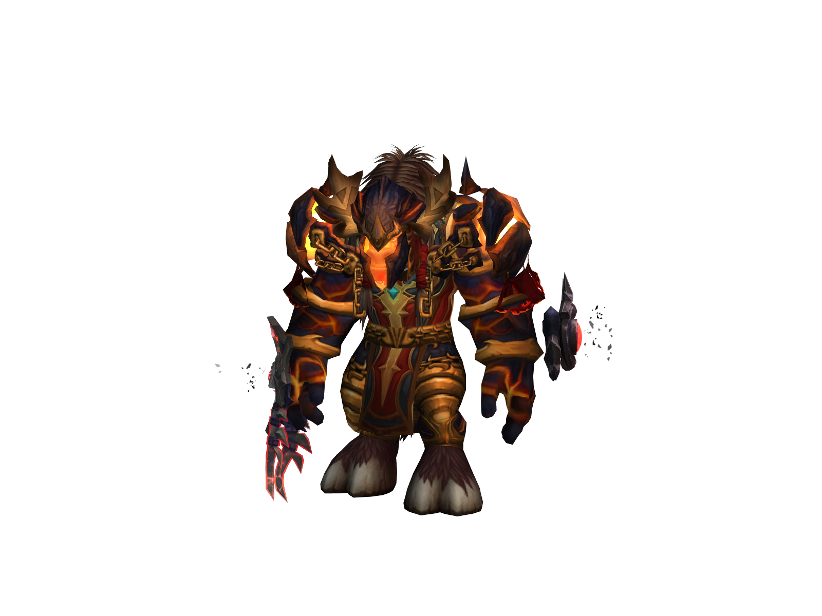 Grumô 3D character render