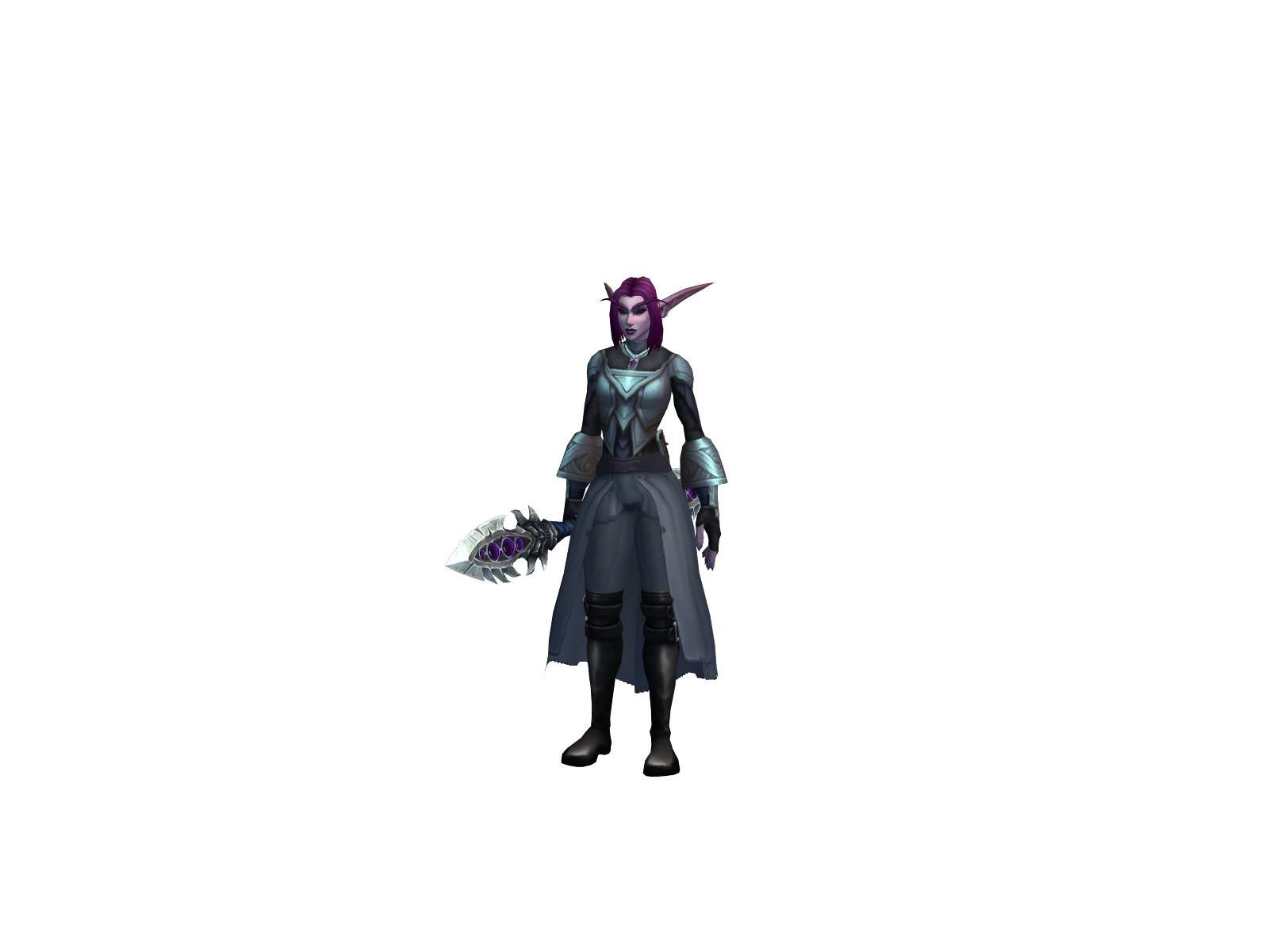 Hzax 3D character render
