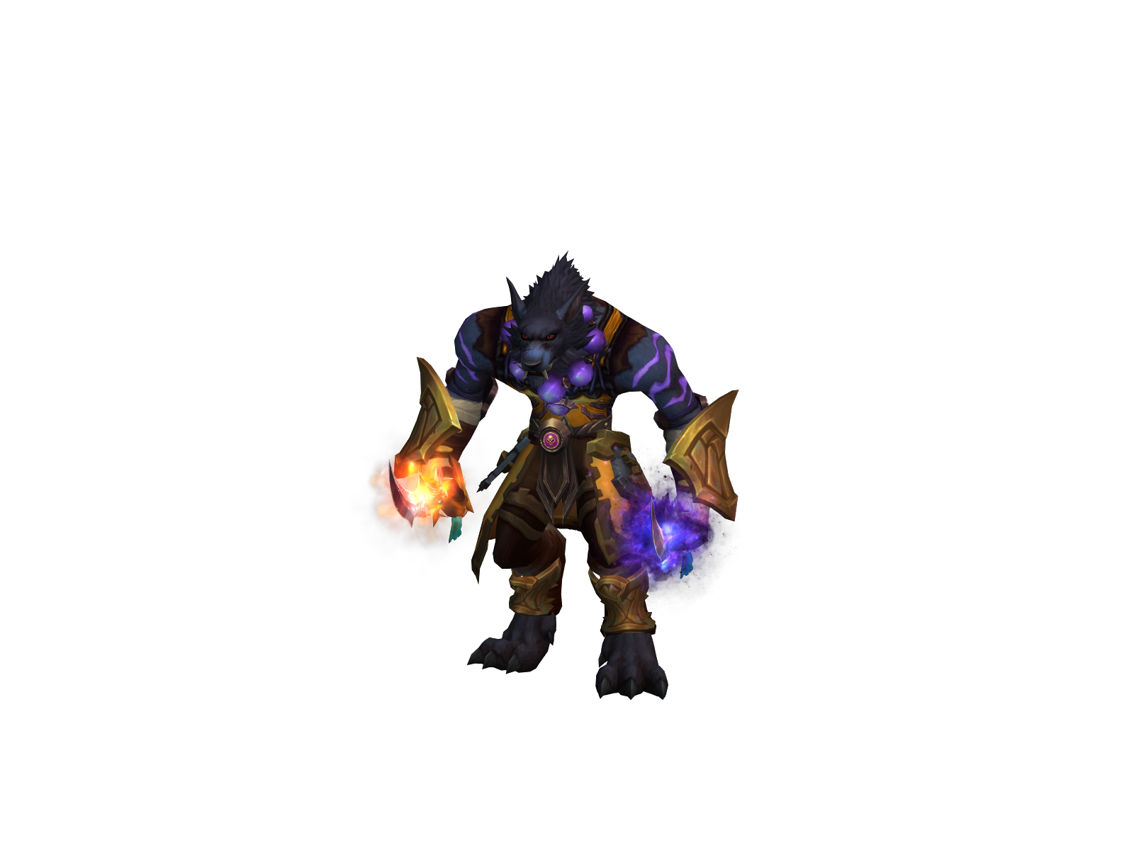 Moonshard 3D character render