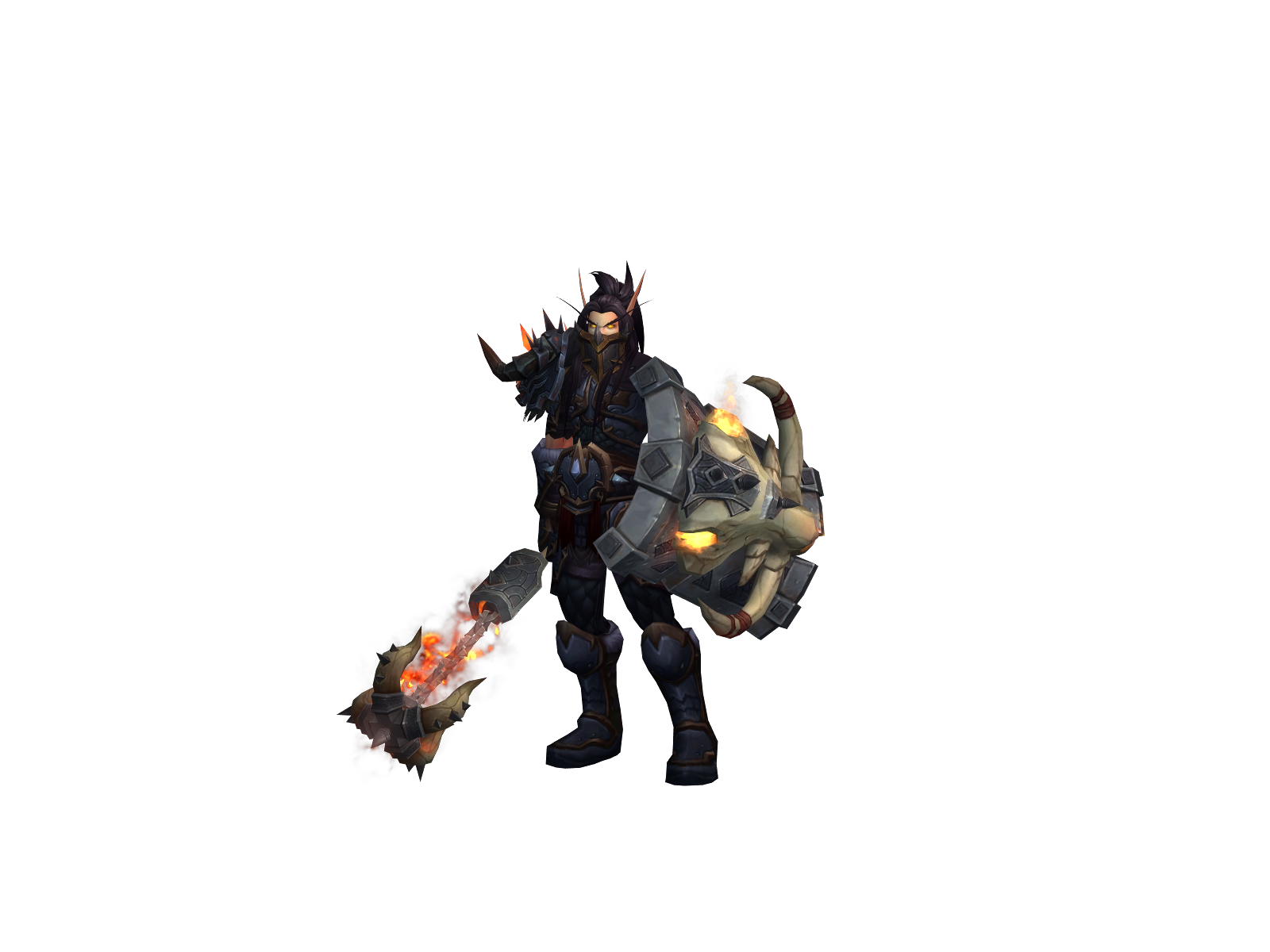 Hueco 3D character render