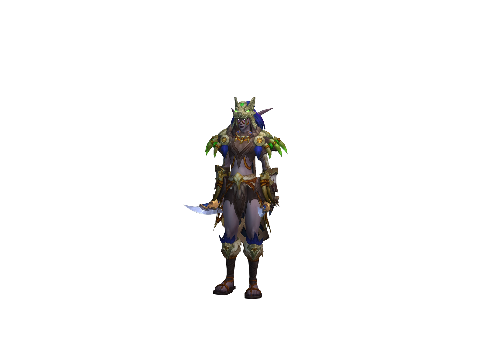 Beautybeast character render
