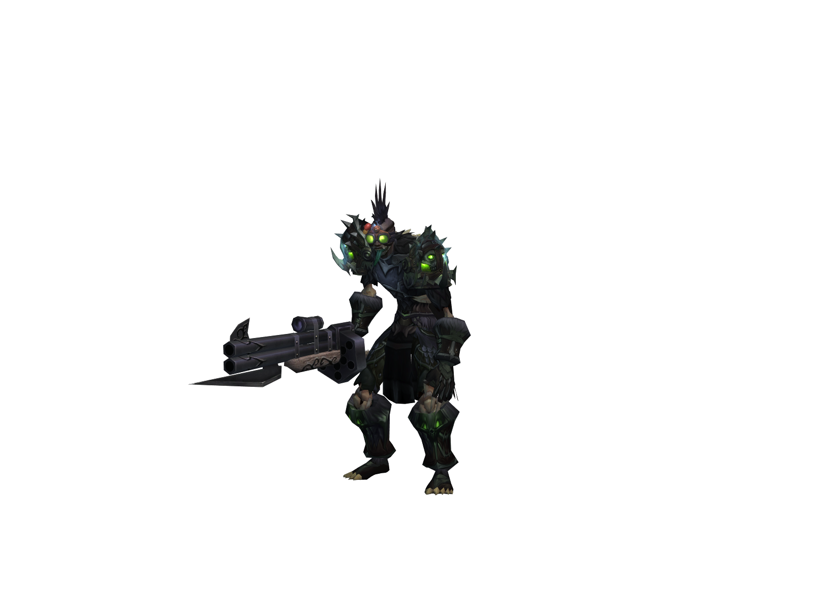 Seilk 3D character render